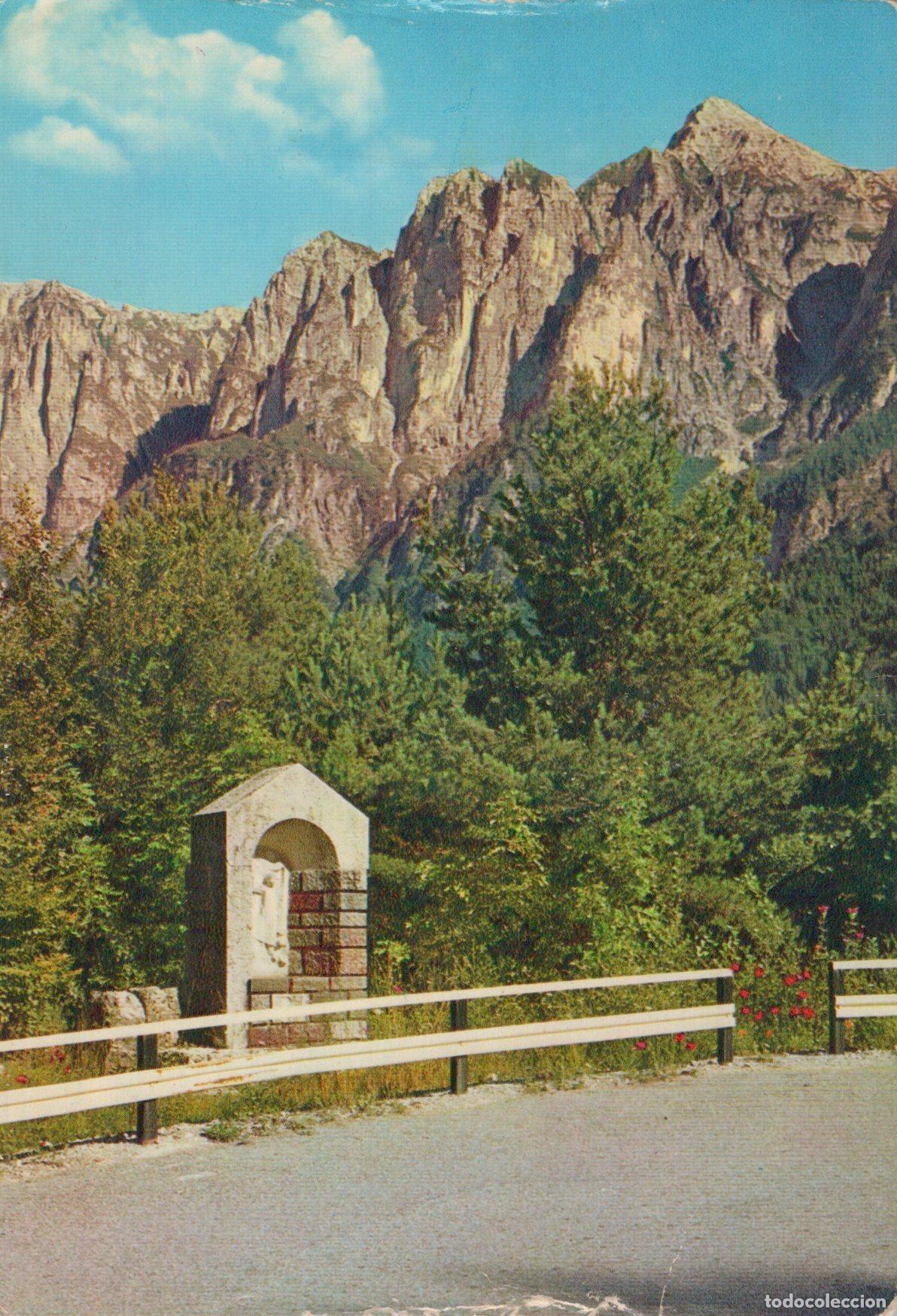 Postkarten: Italy Borgo Valsugana Valle Sella Mountains *YAK882