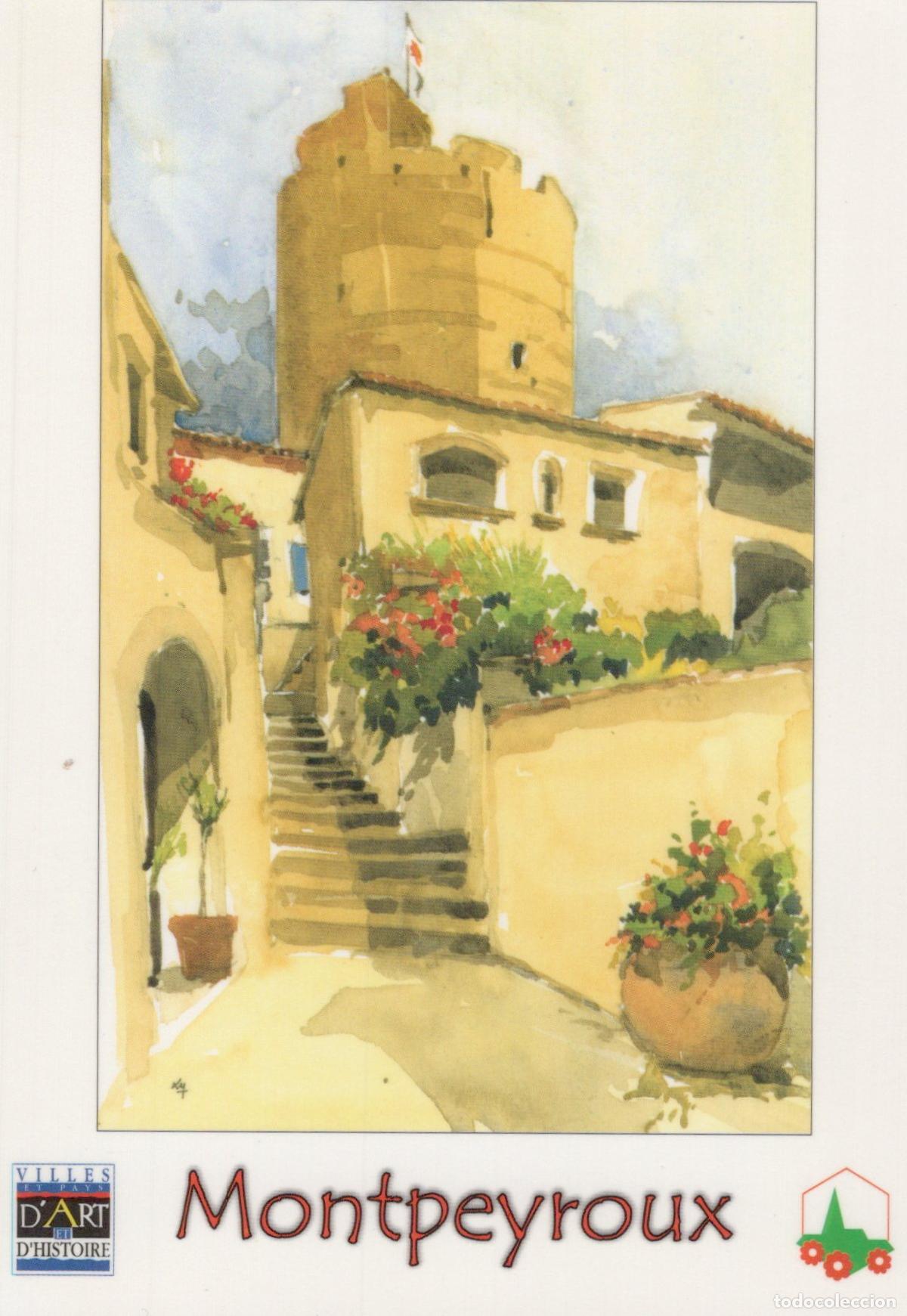 Postkarten: France Montpeyroux Le Donjon Architecture Unposted *YAK892