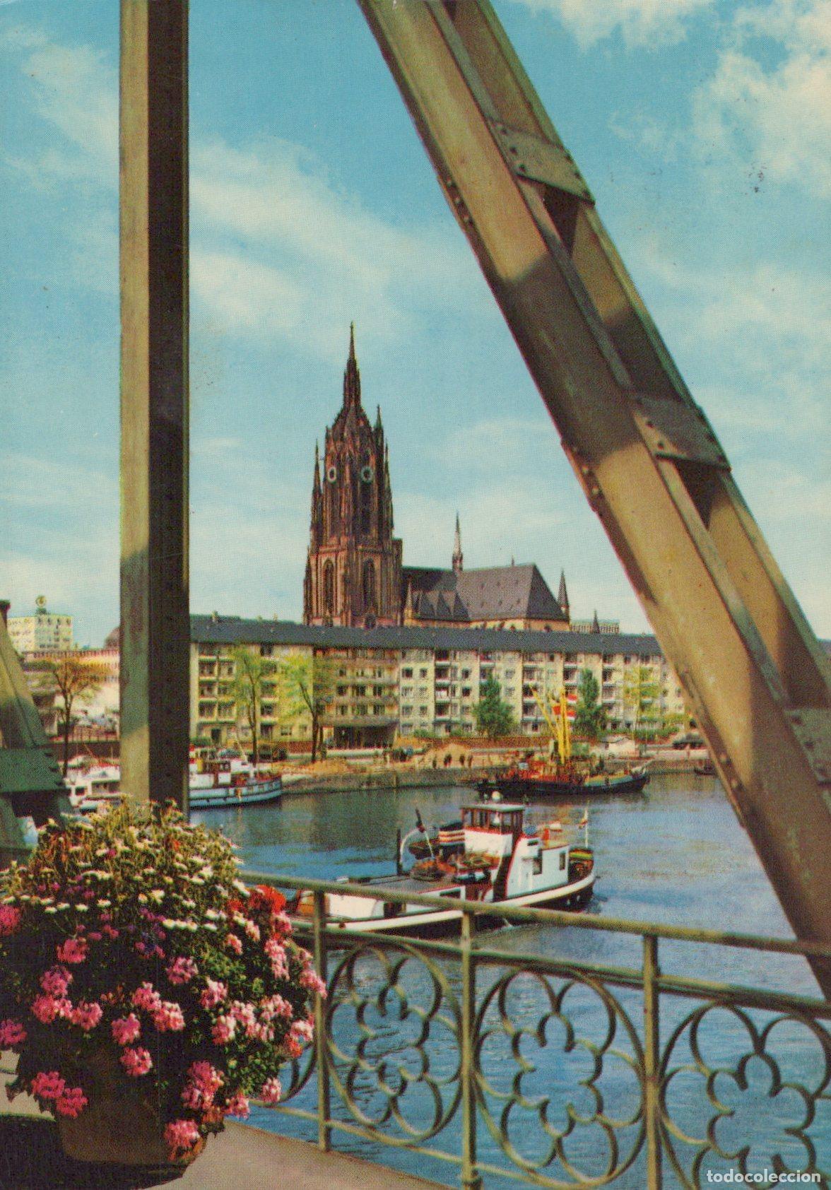 Postales: Germany Frankfurt Main Blick Vom Eisernen Steg Auf den Dom *YAK921