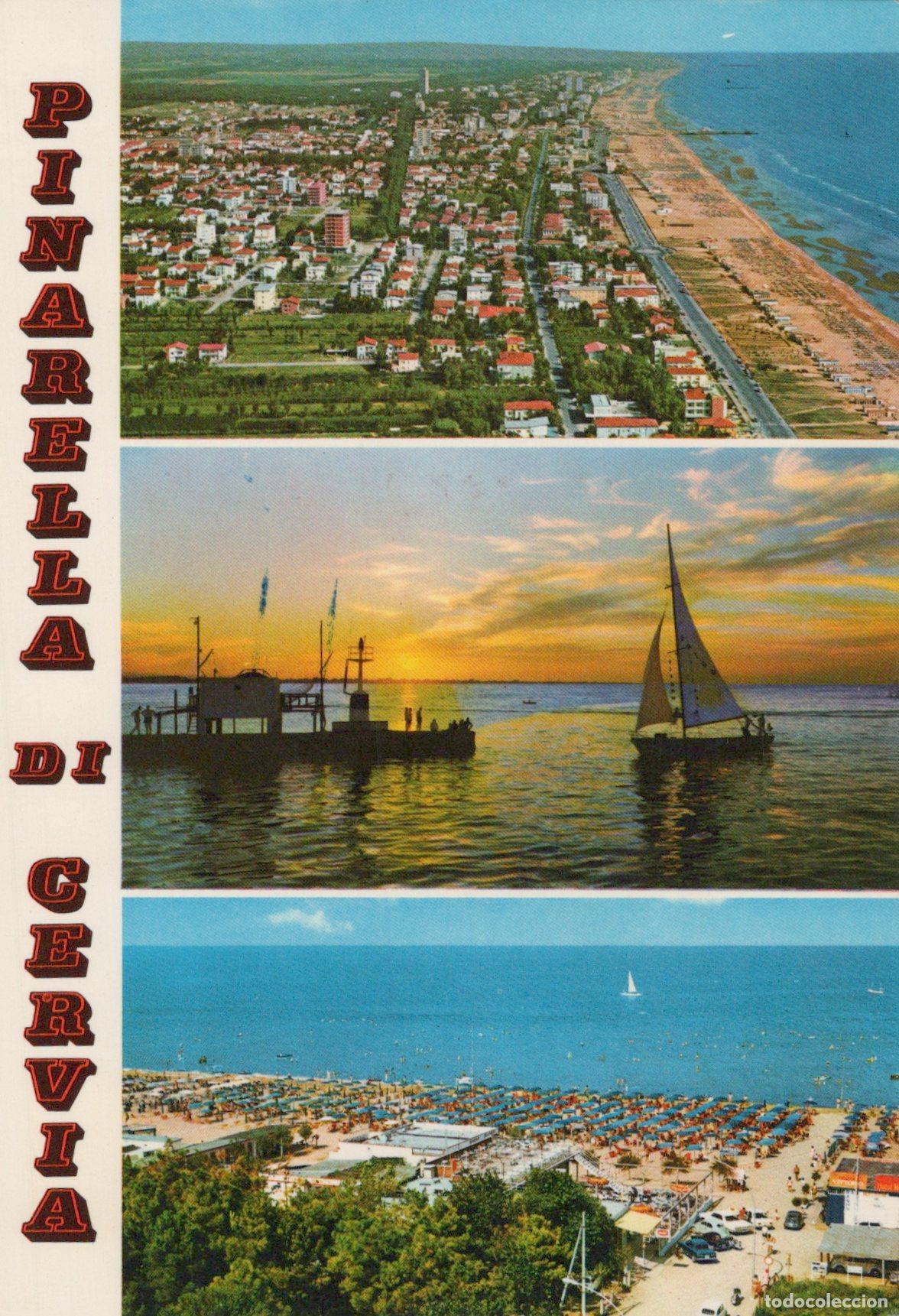 Postales: Italy Pinarella Cervia Spiaggia Landscape Tramonto Posted *YAK908