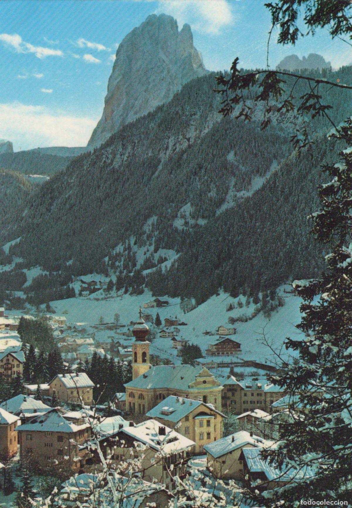 Cartoline: Italy Ortisei Landscape Invernale Dolomiti Posted *YAK630