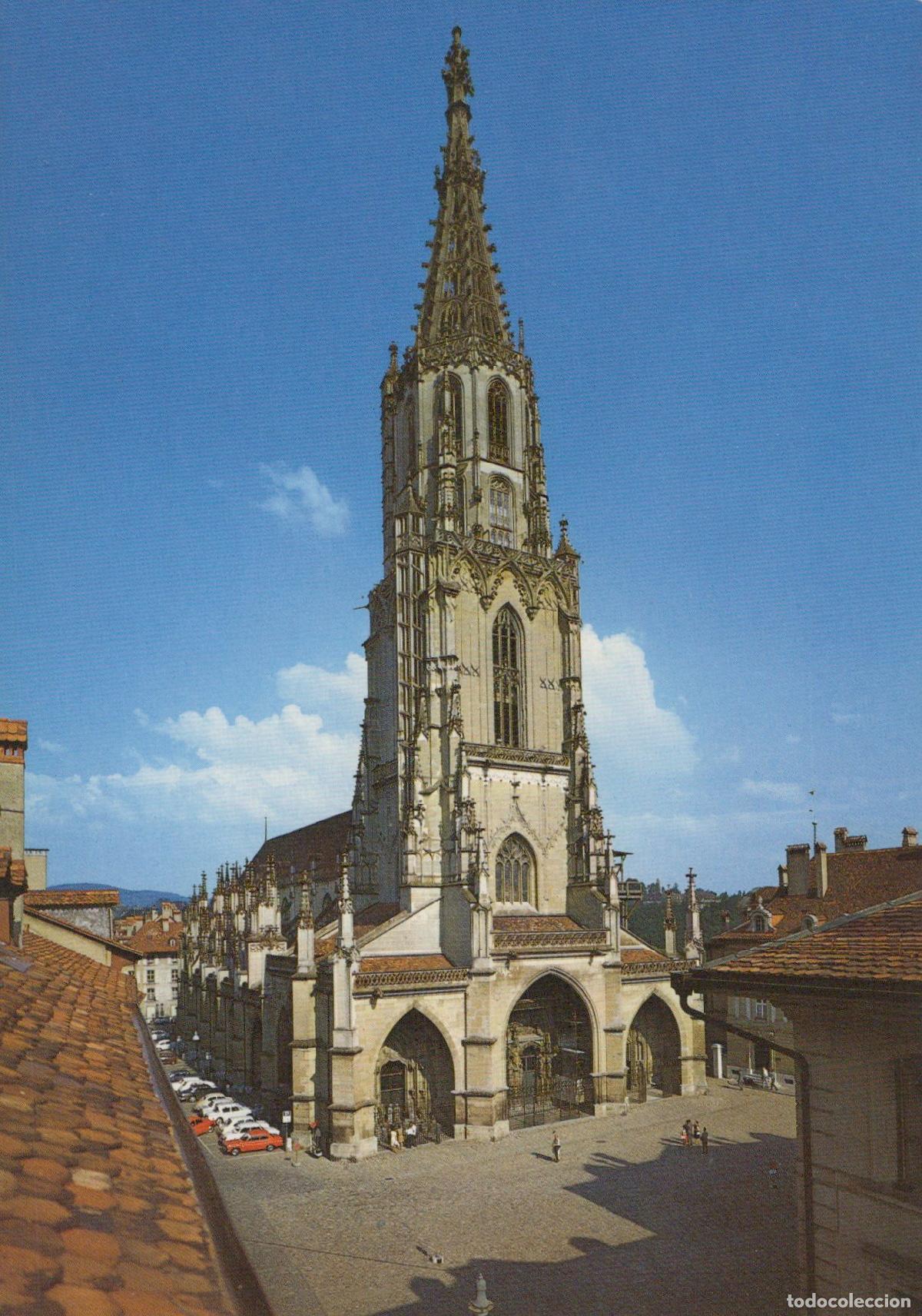 Postcards: Switzerland Bern Munster Cathedral Gotische Architektur Unposted *YAK635