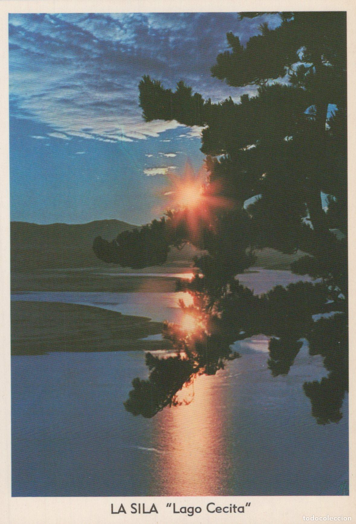 Postales: Italy La Sila Lago Cecita Tramonto Landscape Posted Unposted *YAK946