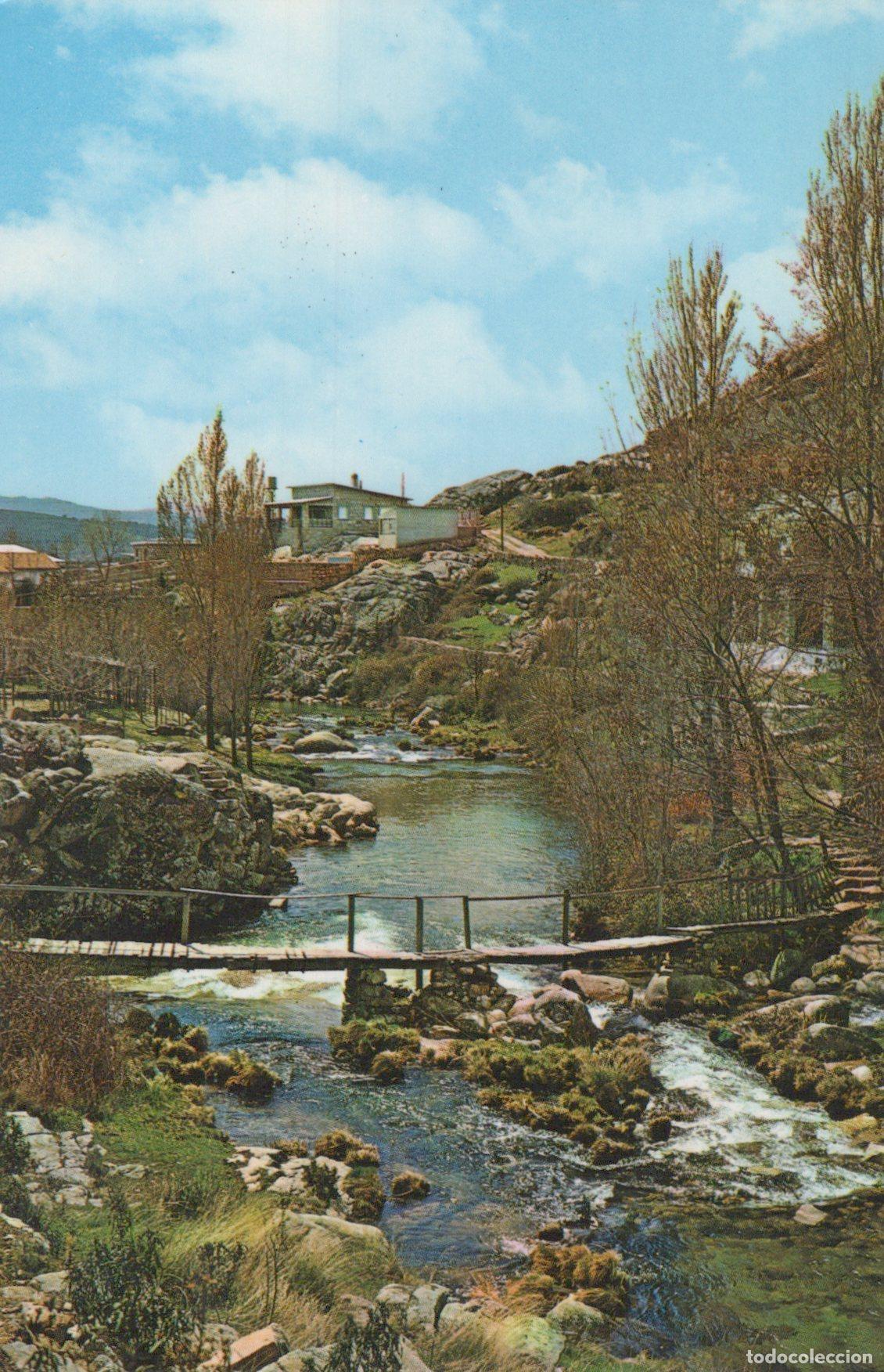 Postkarten: Spain Madrid Comunidad Rio Manzanares Puente Madera Landscape *YAK649
