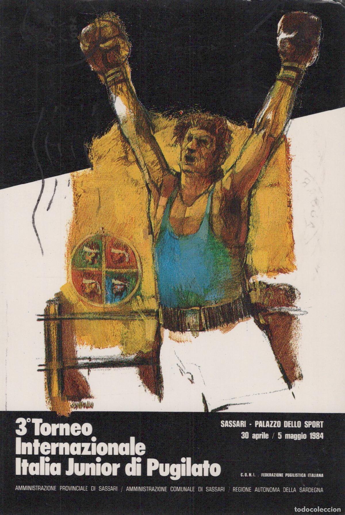 Postcards: Italy Sassari International Junior Boxing Tournament *YAK956
