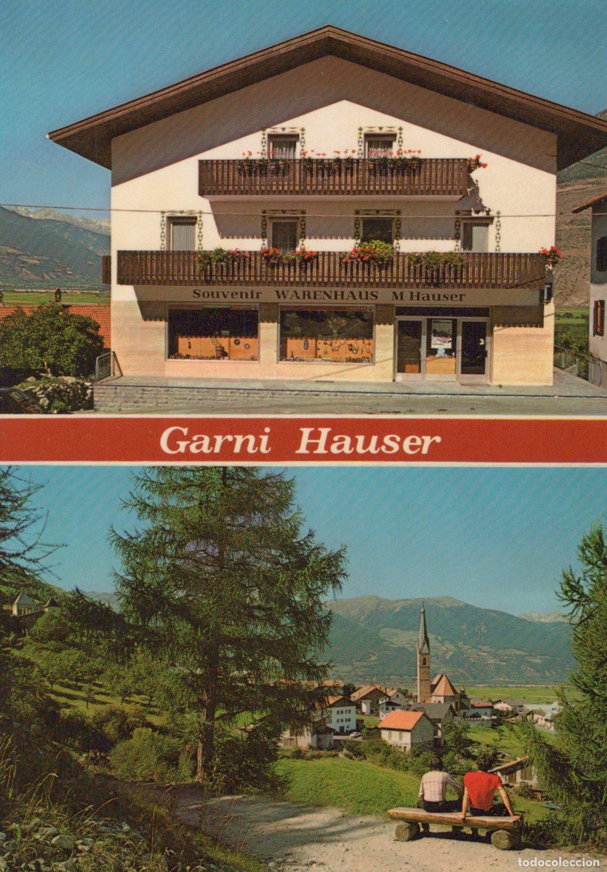 Cartoline: Italy Tschengls Garni Hauser Architecture Posted *YAK645