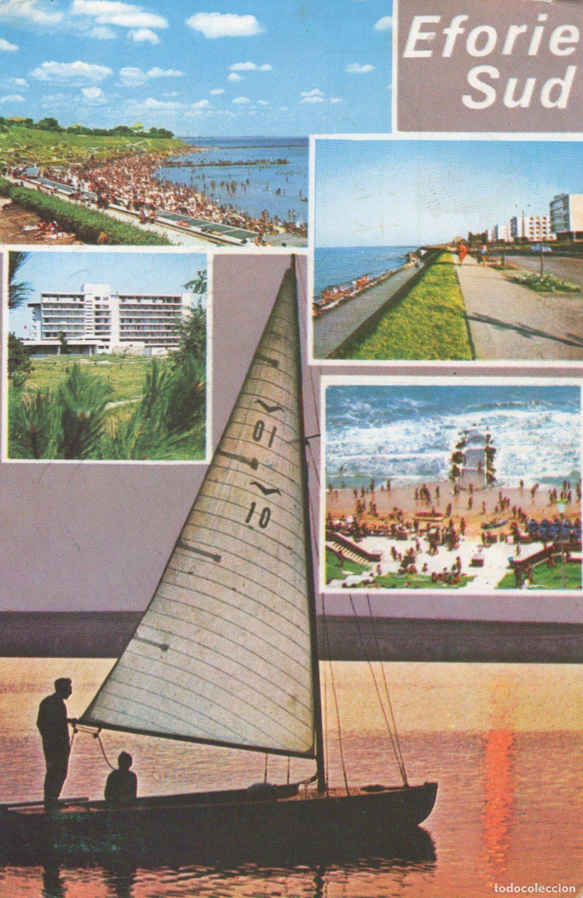 Postkarten: Romania Eforie Sud Romania Maritim Hoteluri Ambarcatiuni Afisat *YAK650