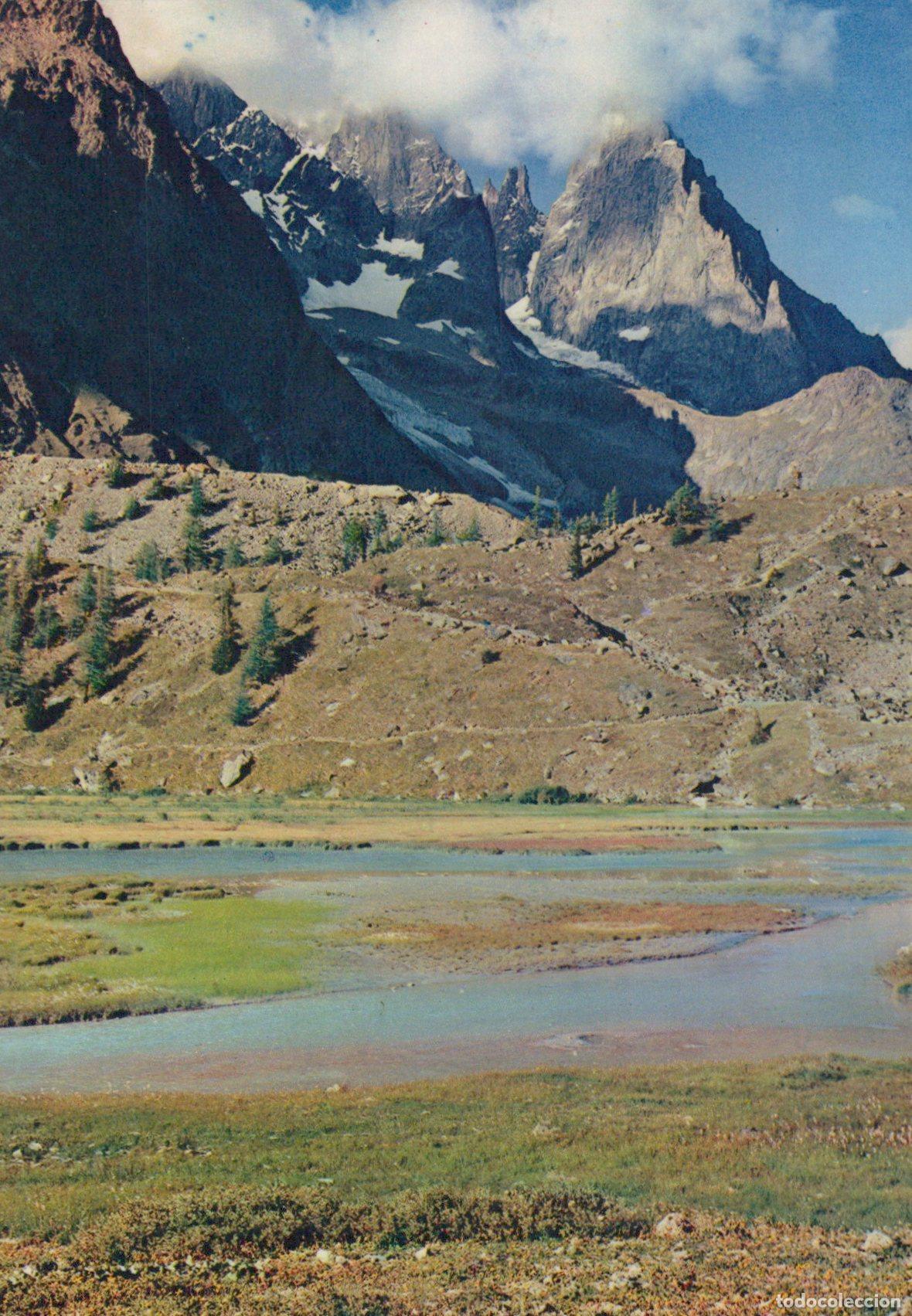 Cartoline: Italy Courmayeur Lago di Combal Mountains *YAK967