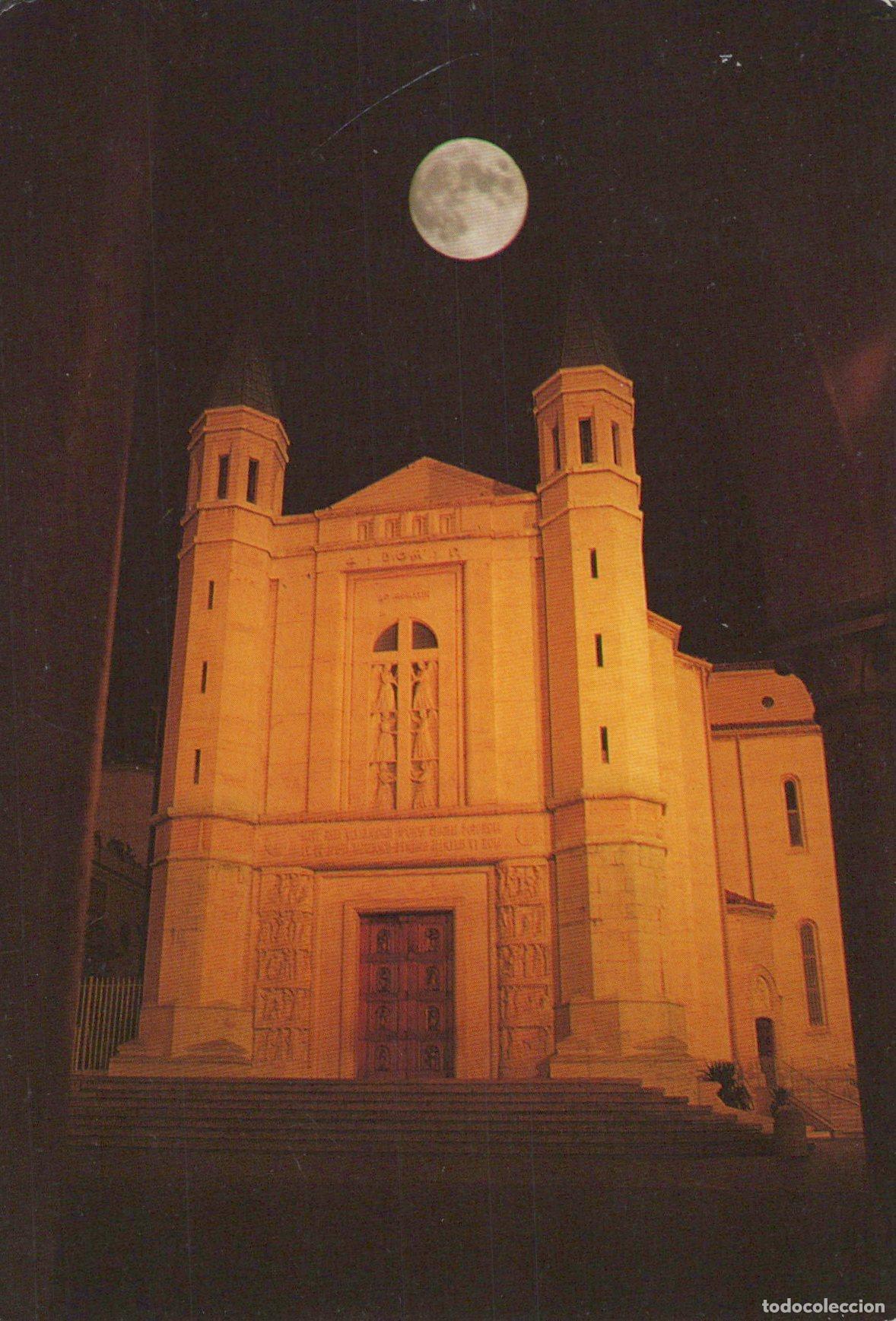 Cartoline: Italy Cassino Santuario S Rita Con la Luna Architecture *YAK670