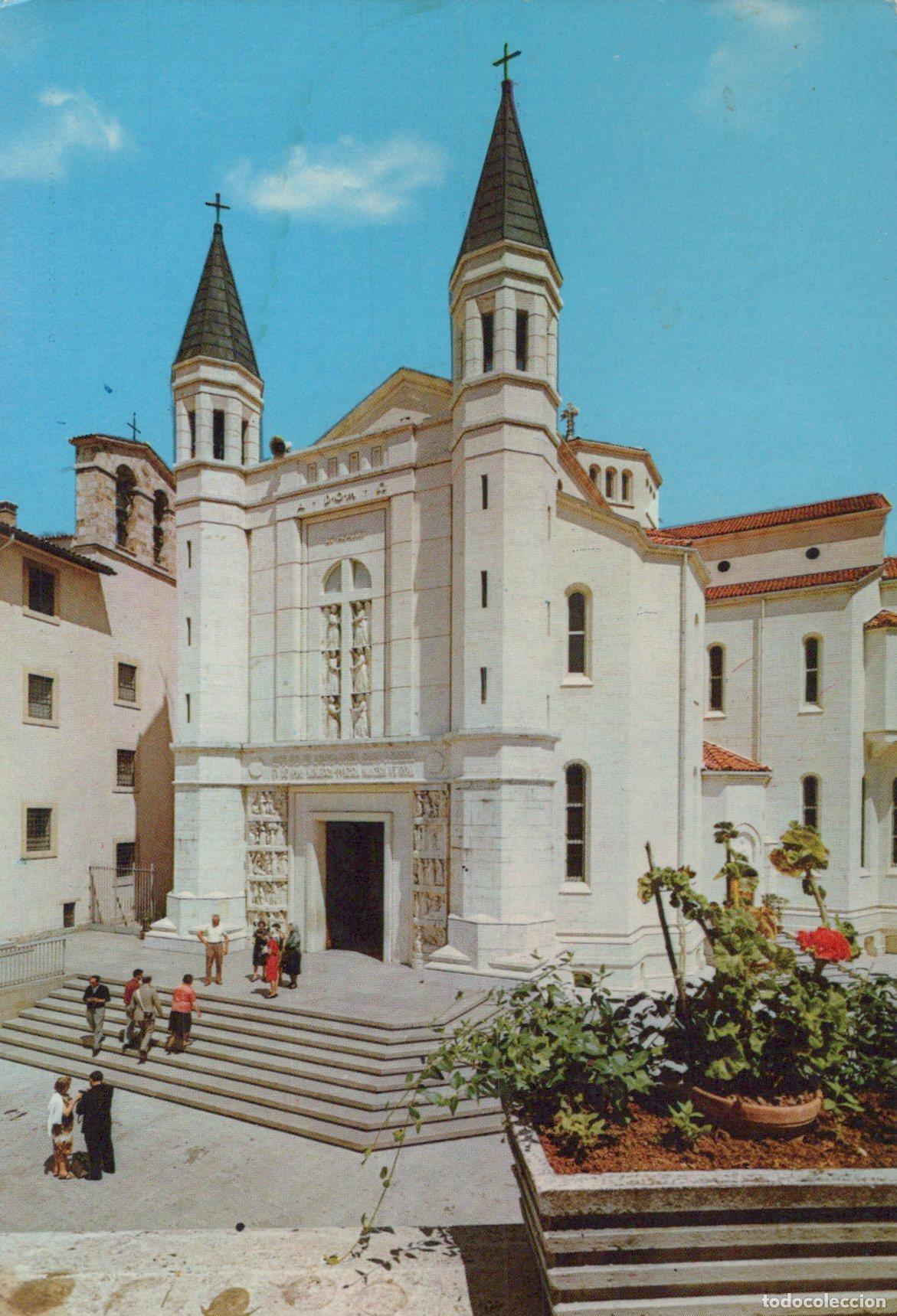Postales: Italy Cascia Santuario S Rita Architecture Religion Posted *YAK680