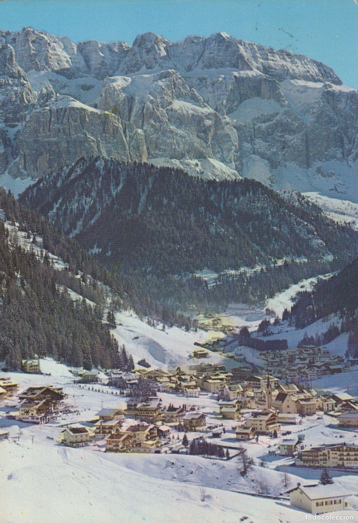 Postkarten: Italy Selva Val Gardena Dolomiti Landscape Invernale Posted *YAK987