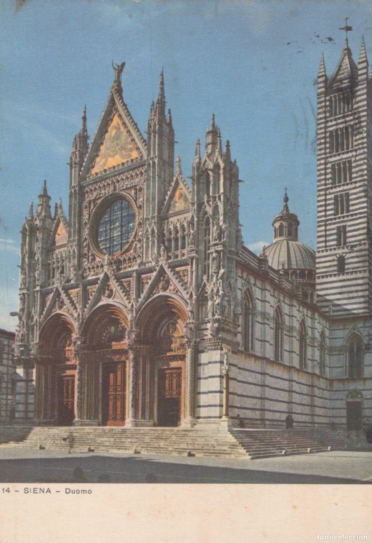 Cartoline: Italy Siena Duomo Architecture Religion Posted *YAK699