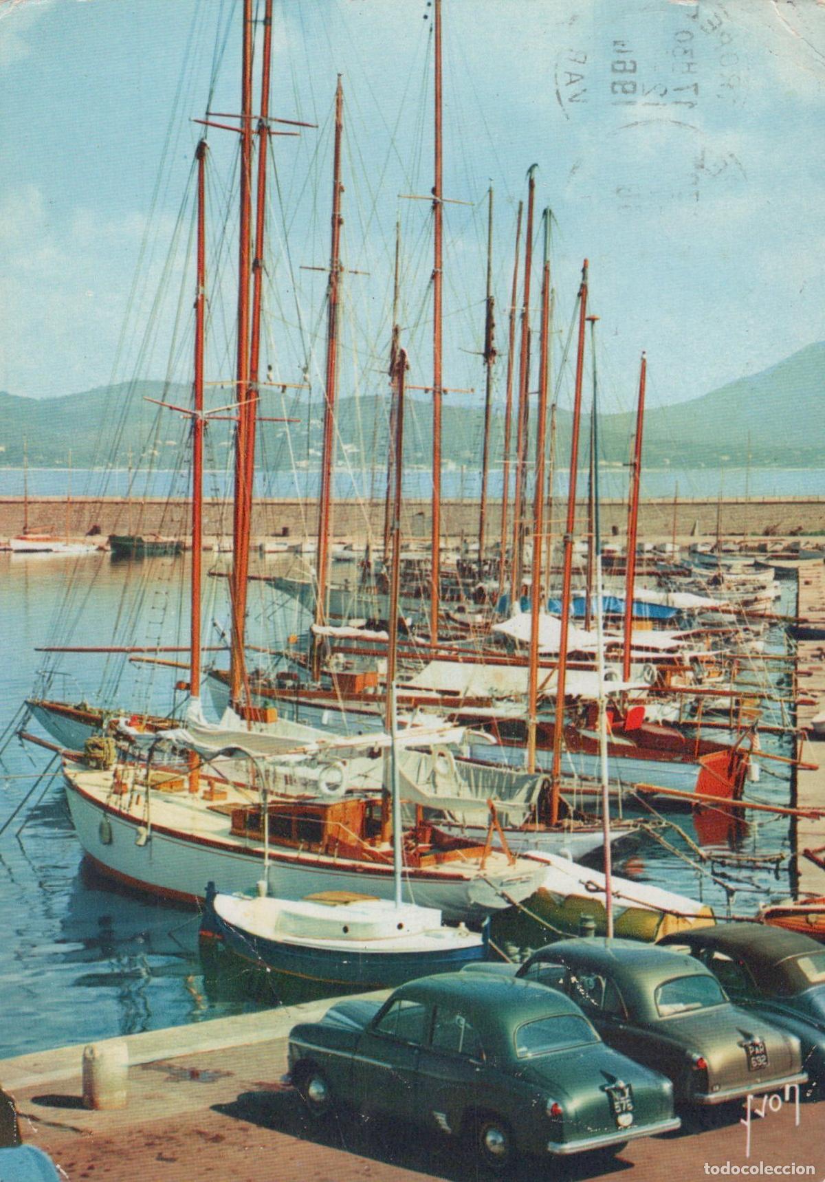 Postkarten: France Saint Tropez Port Yachts *YAK695