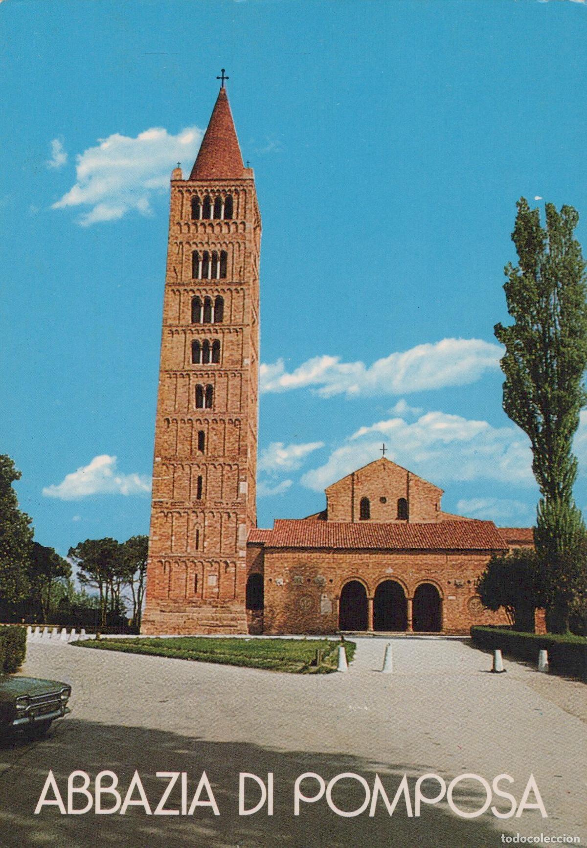 Cartoline: Italy Pomposa Abbazia Architecture Unposted *YAK719