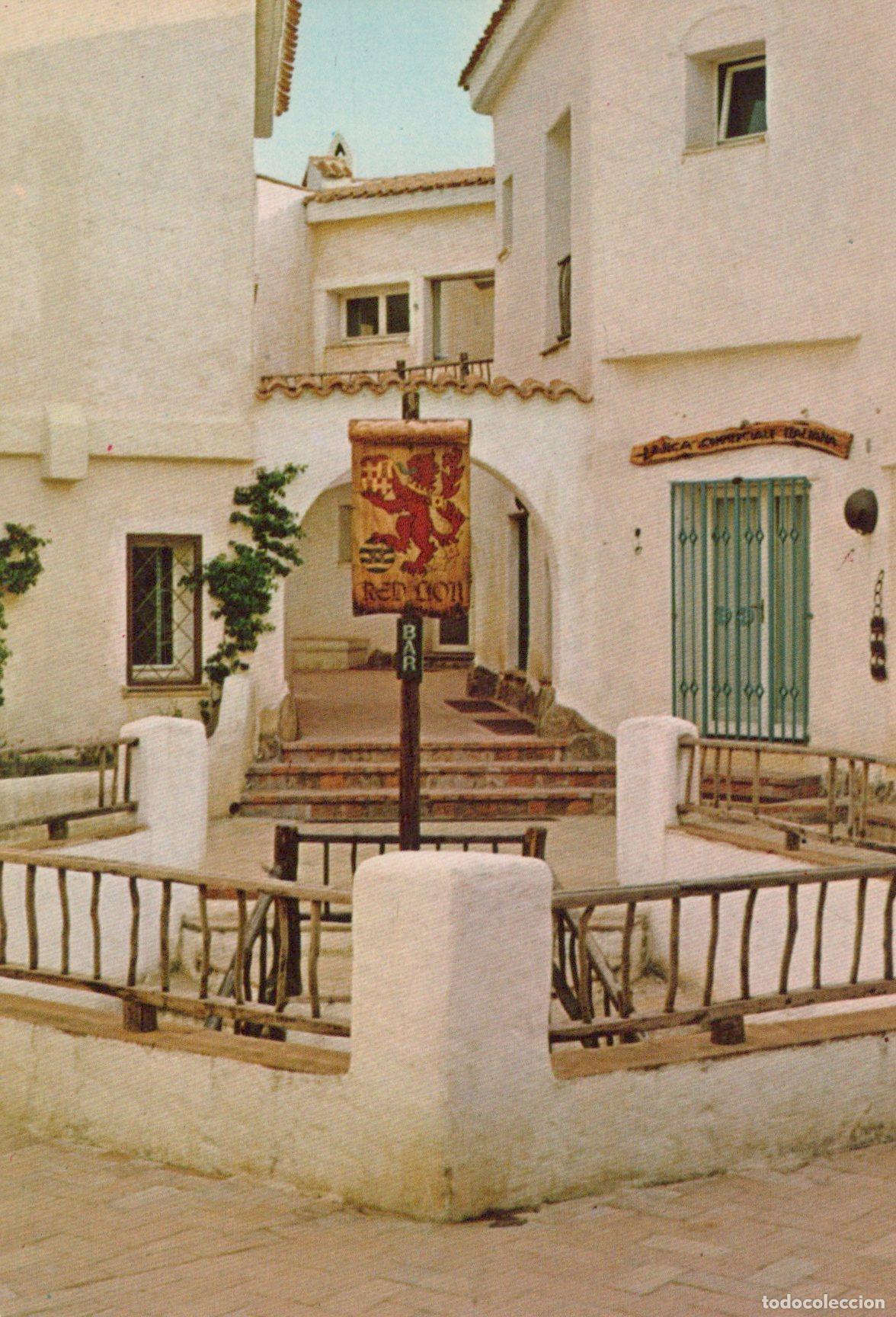 Postkarten: Italy Porto Cervo Red Lion Bar Street Scene *YAK725