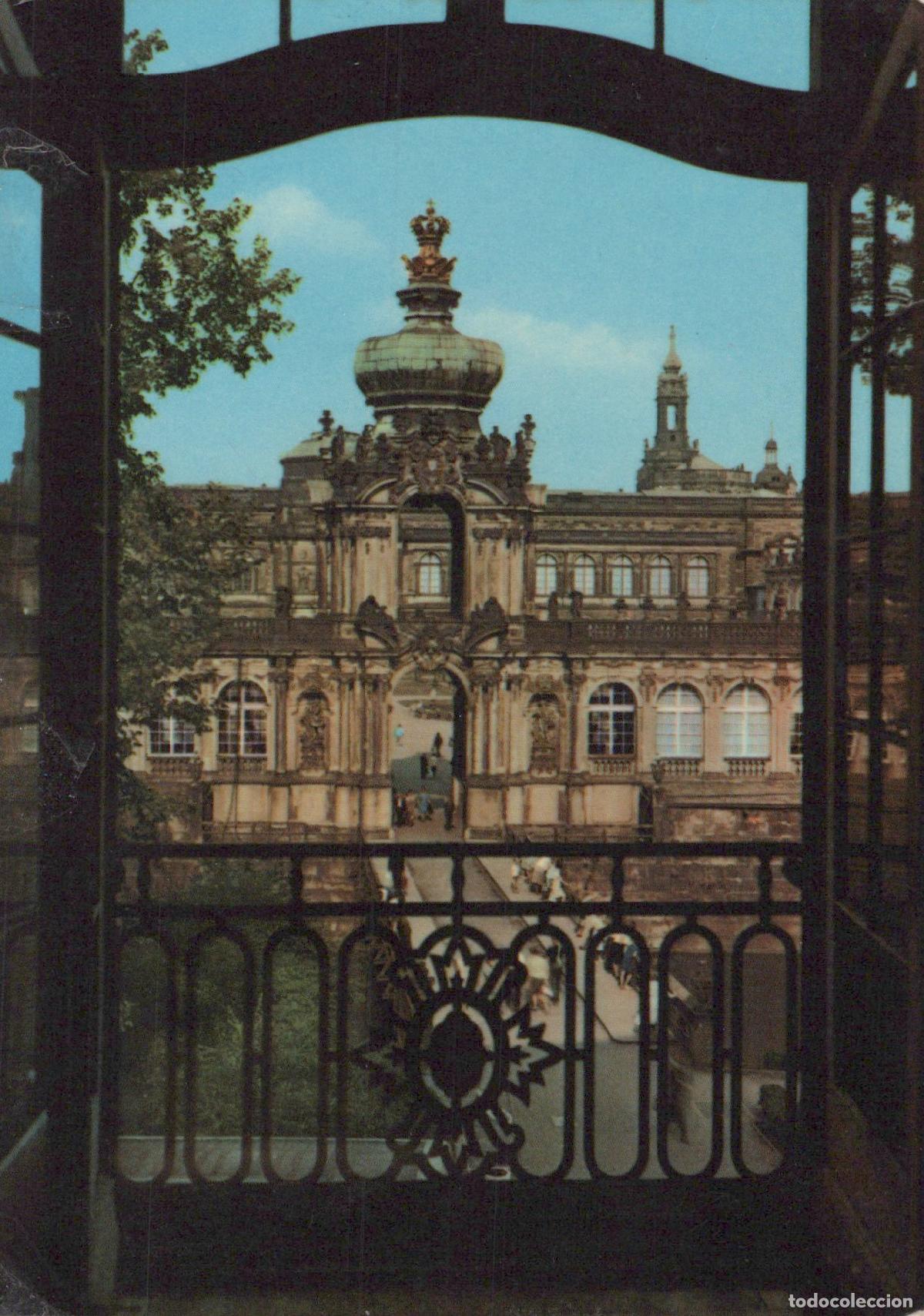 Postkarten: Germany Dresden Sachsen Zwinger Barockarchitektur Blick Vom Theater *YAK735