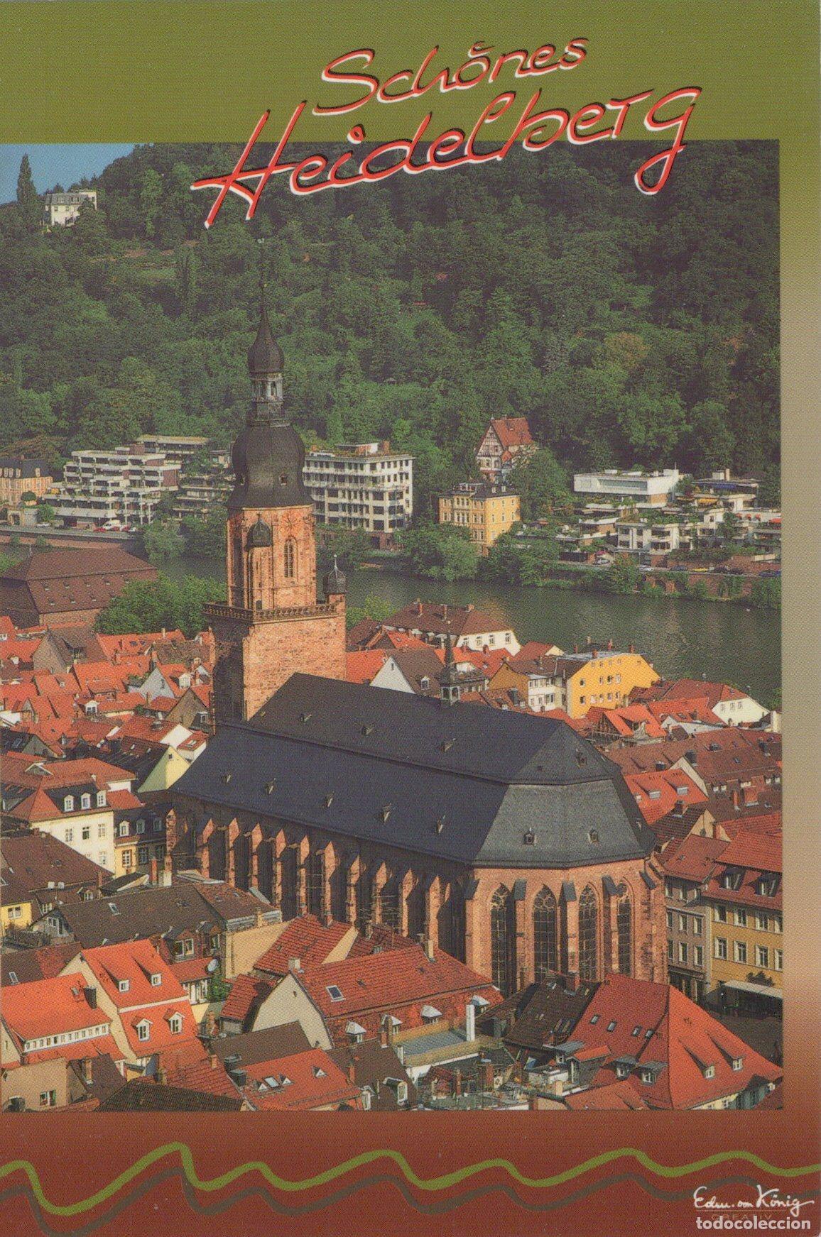 Postkarten: Germany Heidelberg Heiliggeistkirche Architektur Unposted *YAK804