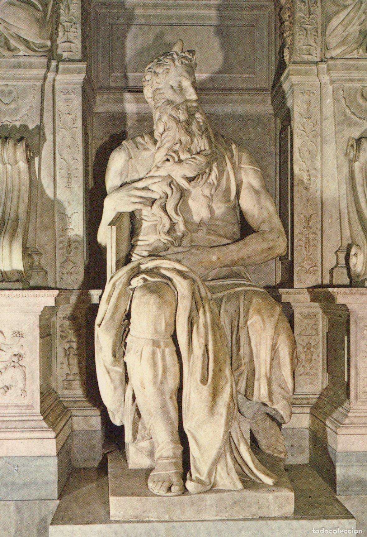Postkarten: Italy Rome Basilica St Peter in Vincoli Moses Michelangelo Unposted *YAK800