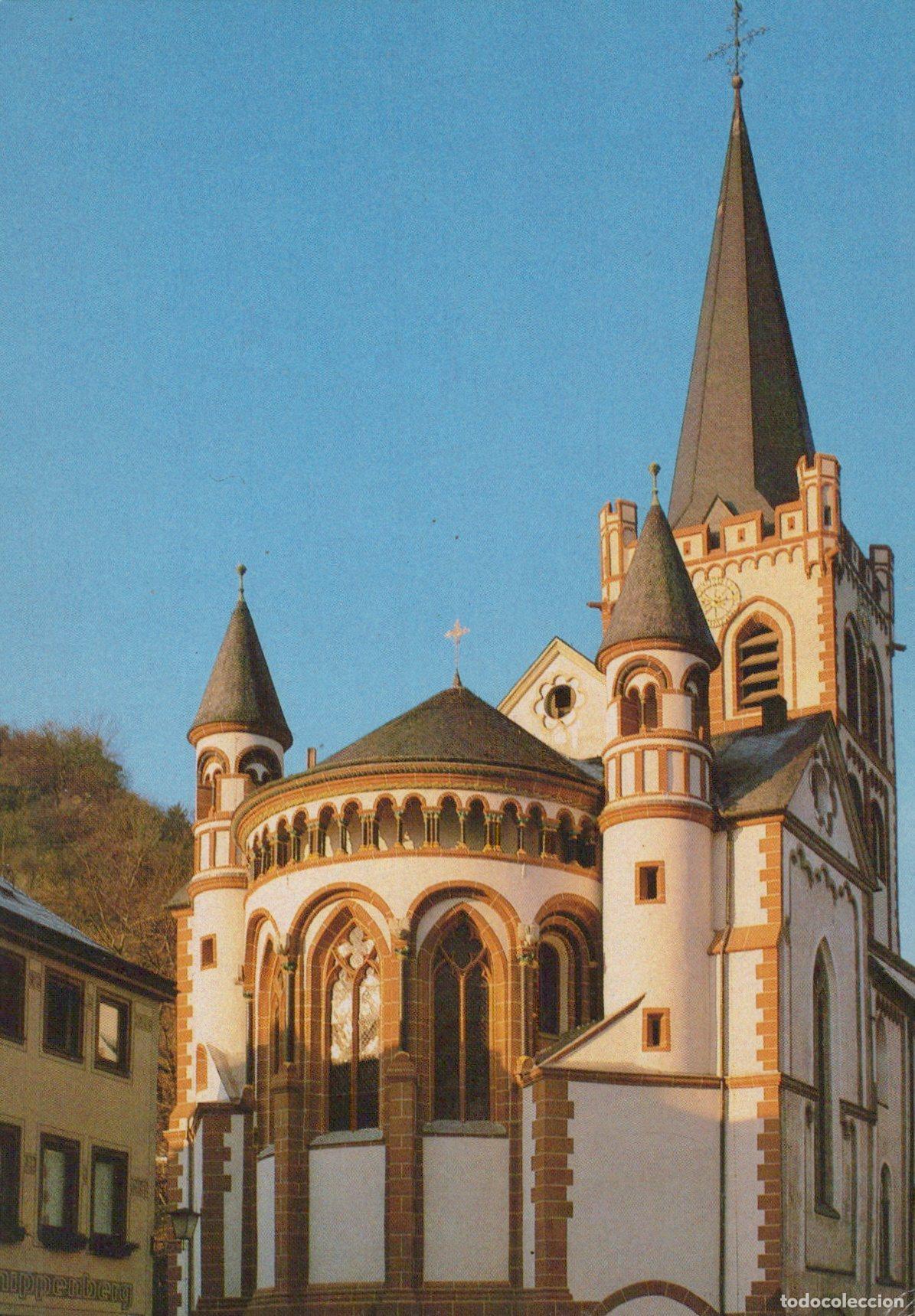 Postales: Germany Bacharach Rheinland Pfalz Ev Peterskirche Unposted *YAK820