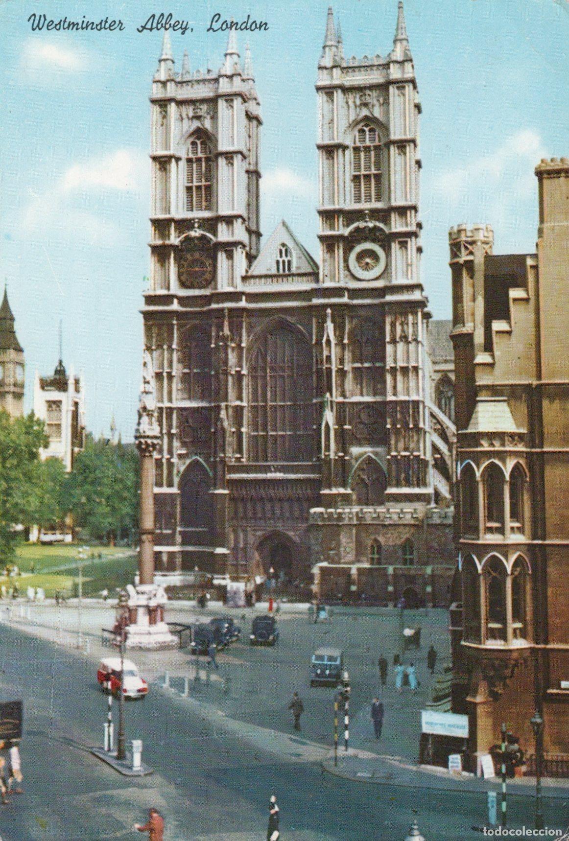 Postkarten: United Kingdom London UK Westminster Abbey Architecture 1963 *YAK890
