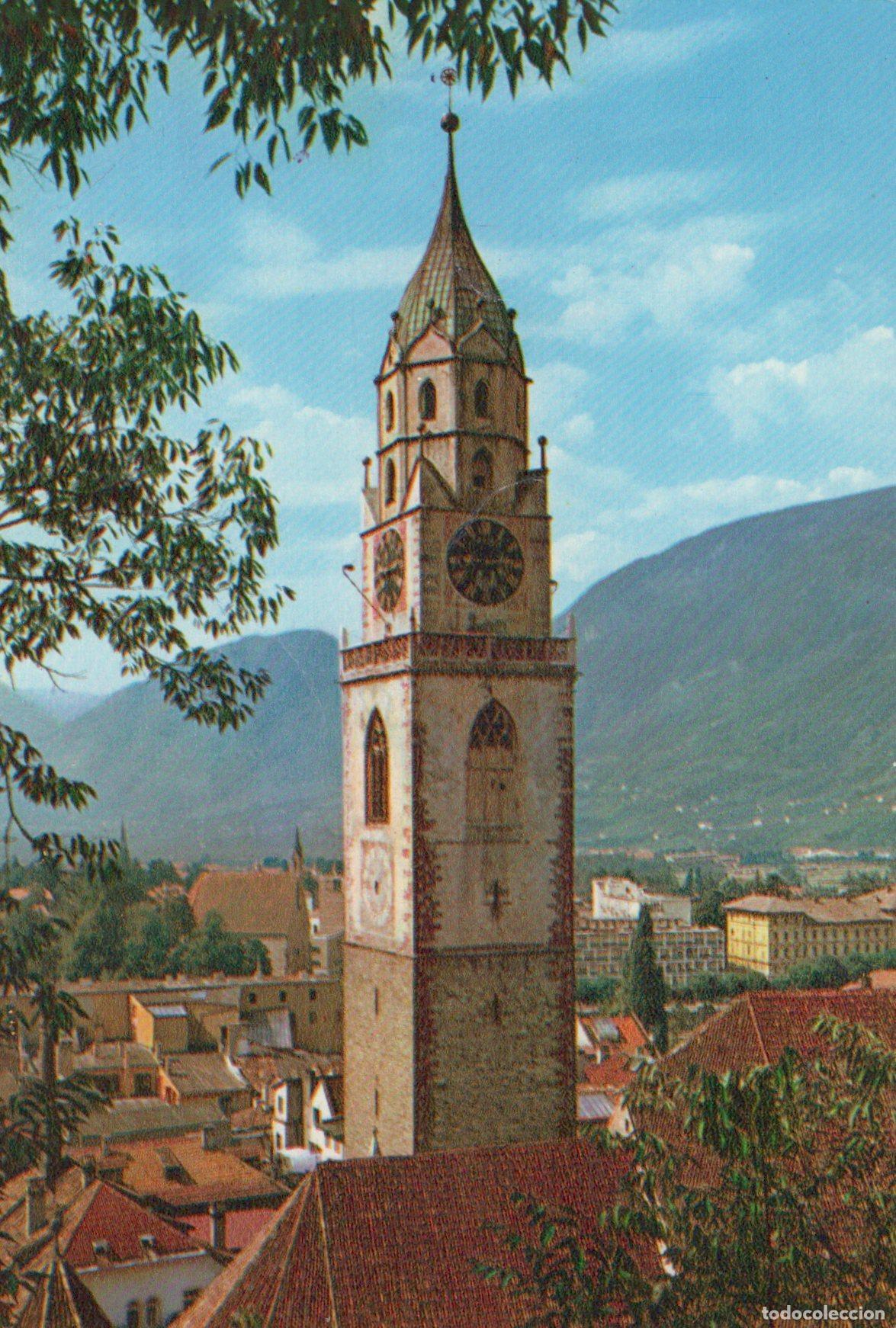 Cartes Postales: Italy Merano Duomo San Nicolo Campanile Architecture Unposted *YAK924