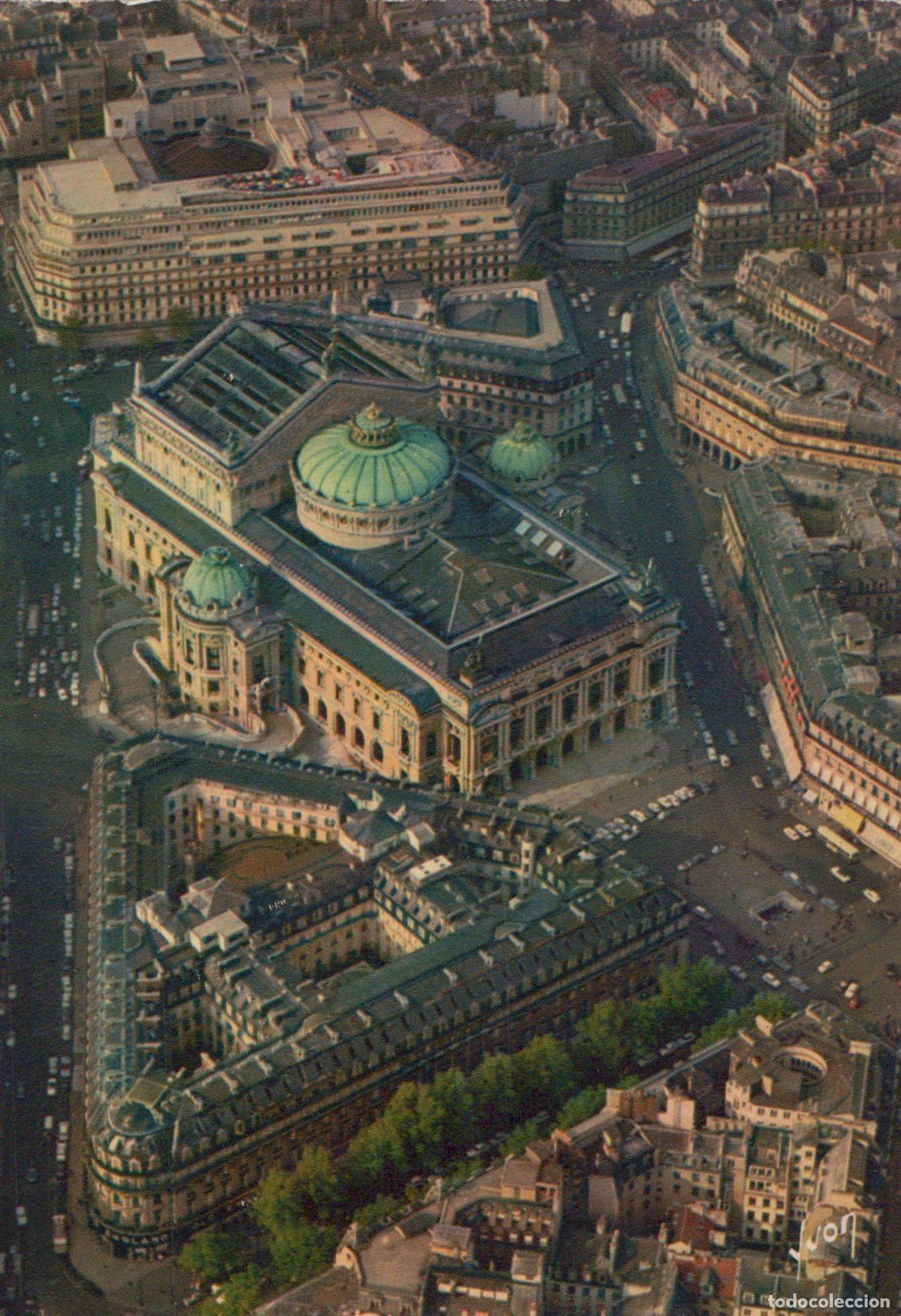 Postkarten: France Paris Ile L Opera la Place L Opera Architecture Unposted *YAK915