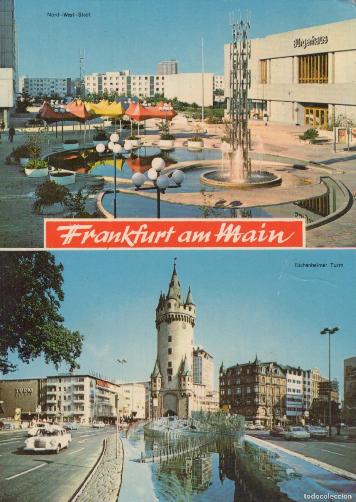 Postales: Germany Frankfurt am Main Nord West Stadt Eschenheimer Turm *YAK920