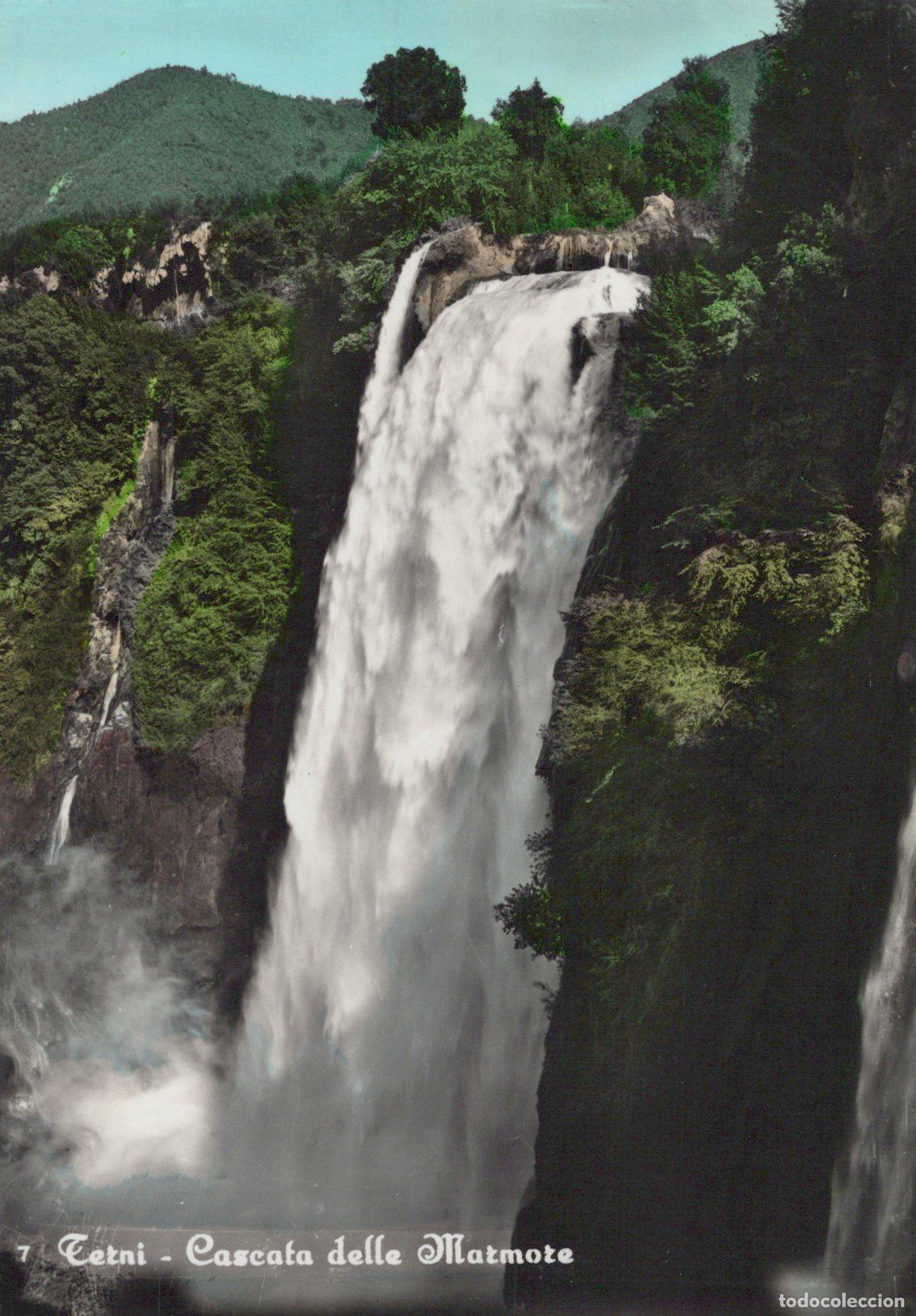 Postales: Italy Terni Waterfall Delle Marmore Landscape Posted Real Photo *YAK969