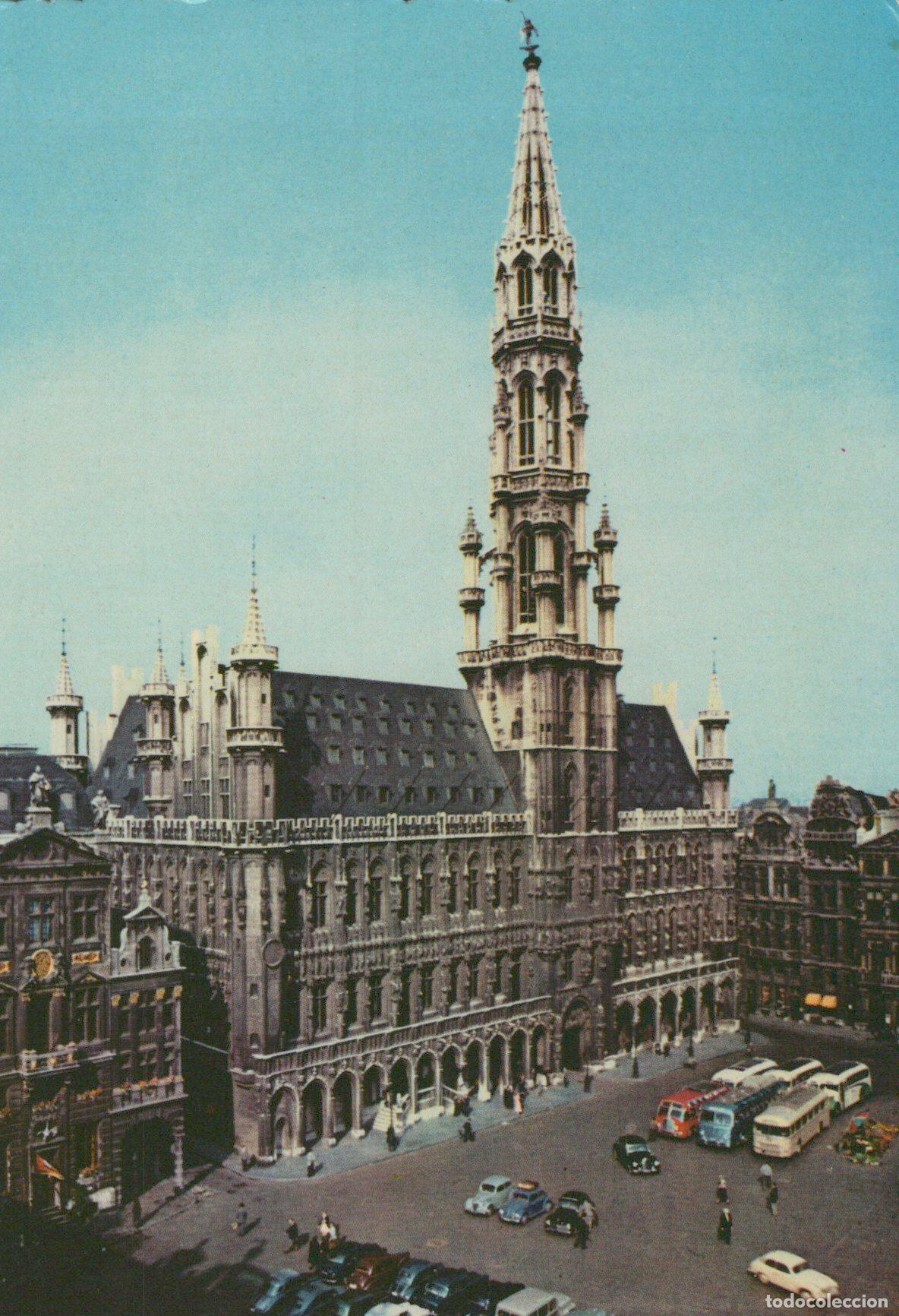 Postales: Belgium Brussels Grand Place Hotel Ville Architecture Unposted *YAK979