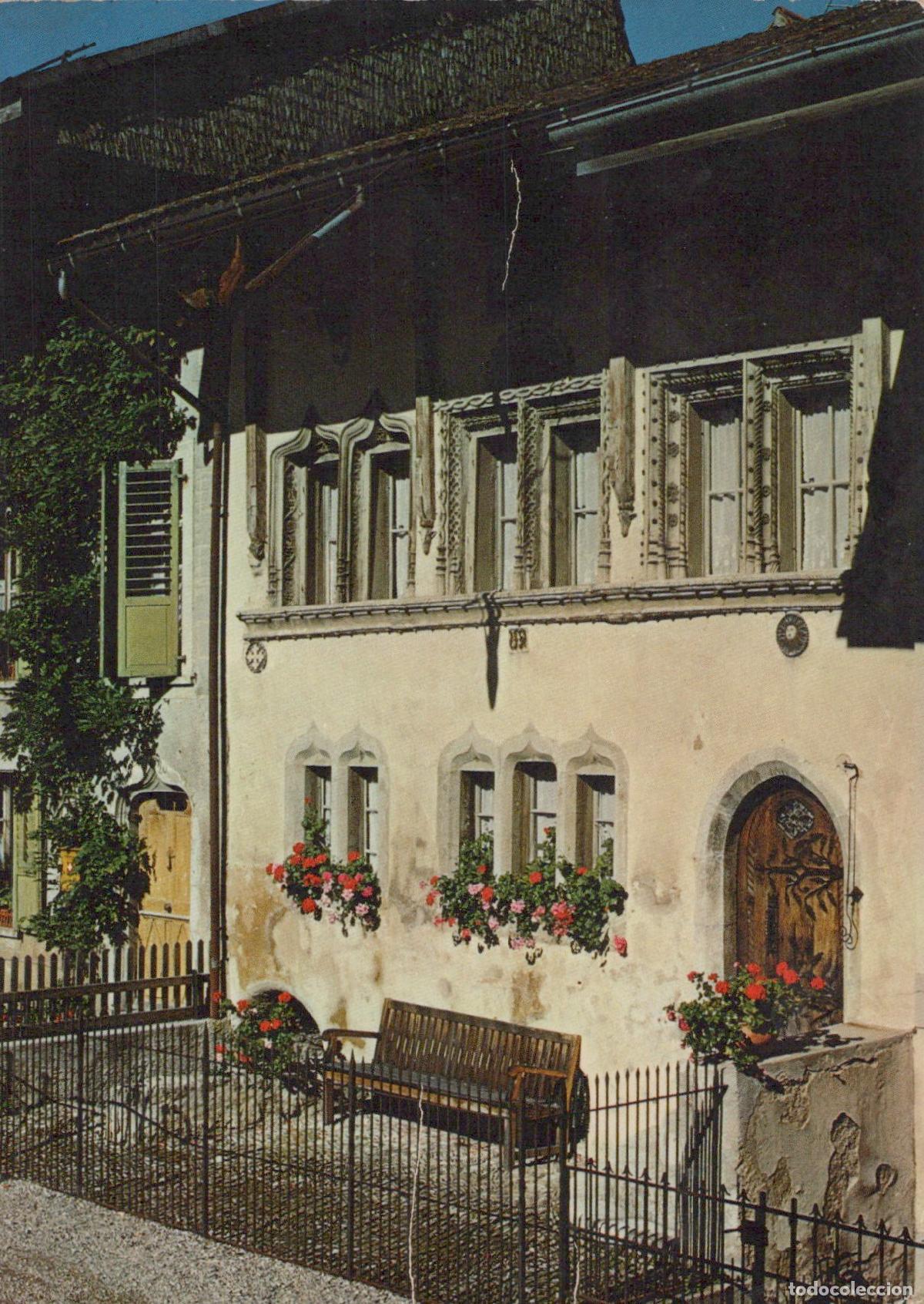Postales: Switzerland Gruyeres Maison Chalamala Architecture *YAK990