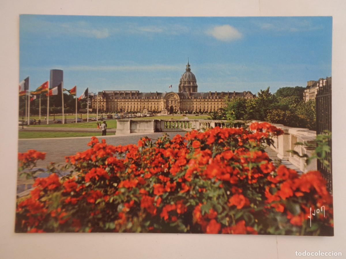 Postais: POSTAL DE PARIS ( FRANCIA ): HOTEL DE LOS INVALIDOS Y A LA IZQUIERDA LA TORRE DE MONTPARNASSE