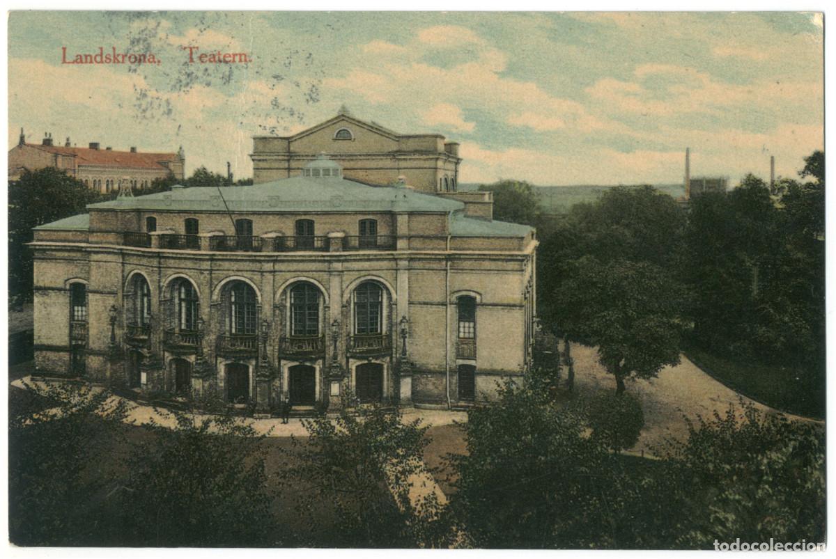Postales: LANDSKRONA_Teatern_Svenska; 12095 / Teatros M&oacute;naco