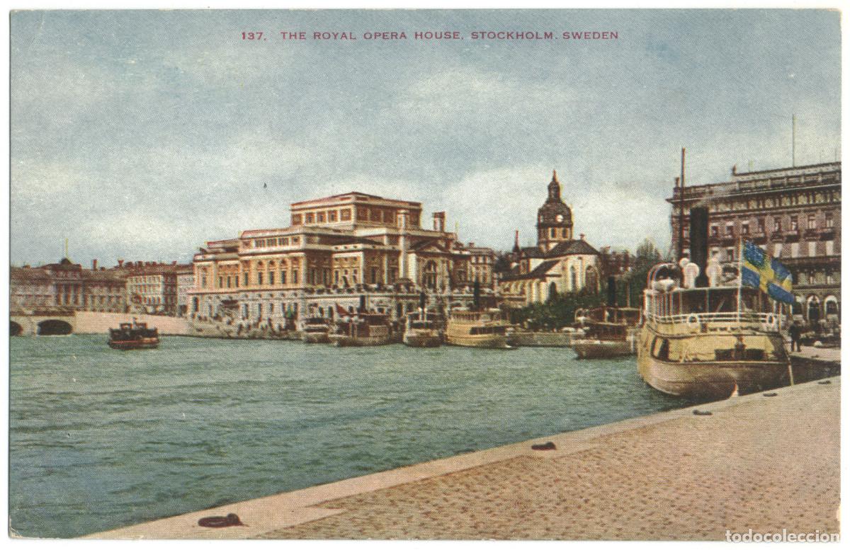 Postales: STOCKHOLM_Royal Opera House_Sin datos; 137 / Teatros Suecia