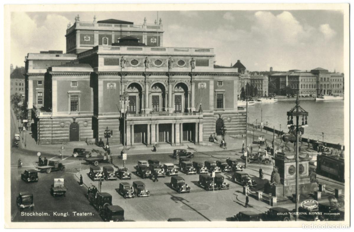 Postales: STOCKHOLM_Kungliga Teatern_Nordisk Konst; 6002-277. Photo Akta / Teatros Suecia
