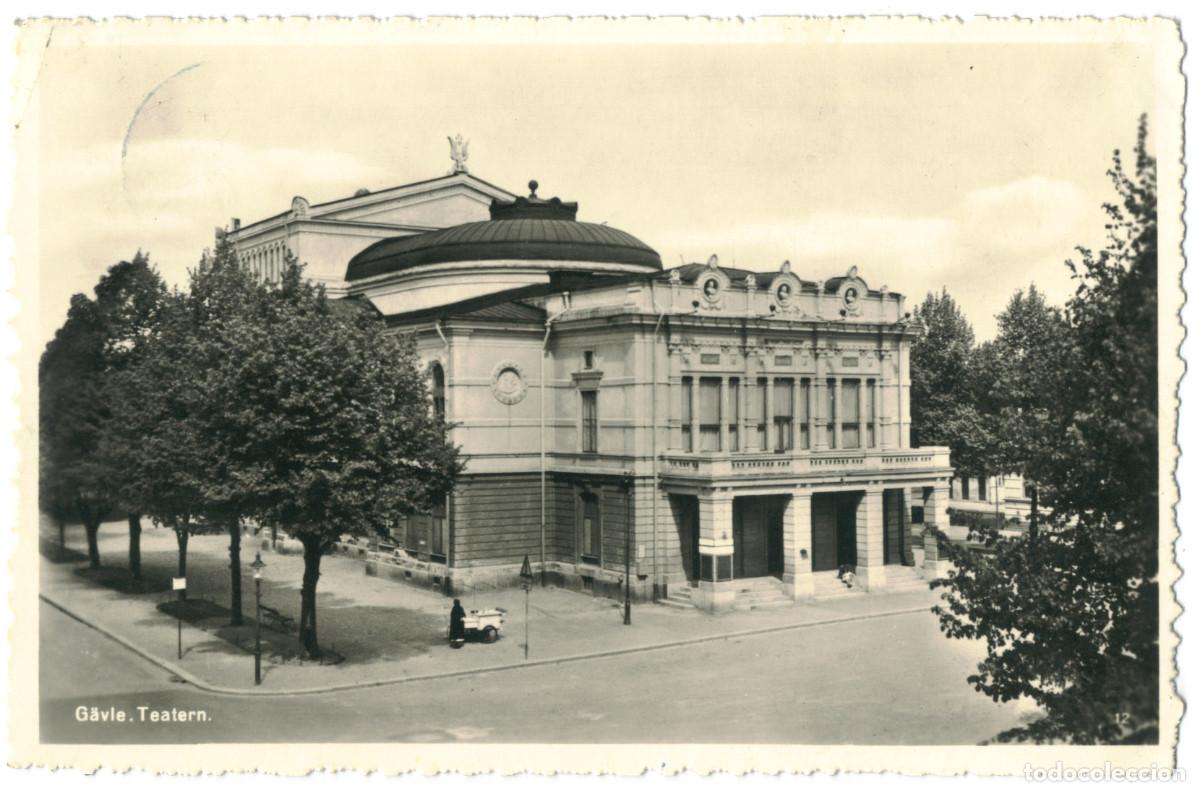 Postales: G&Auml;VLE_Teatern_G&auml;vle Tobakshandlaref&ouml;rening / Teatros Suecia