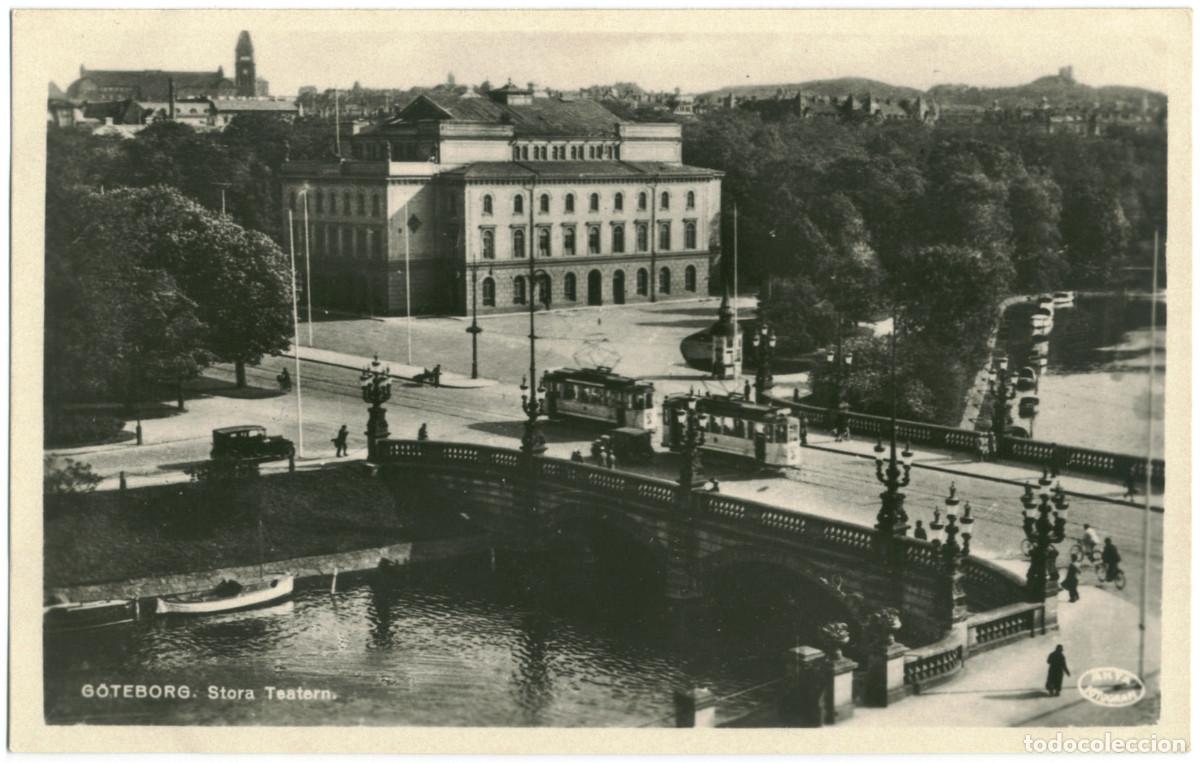 Postales: G&Ouml;TEBORG_Stora Teatern_&Auml;kta / Teatros Suecia