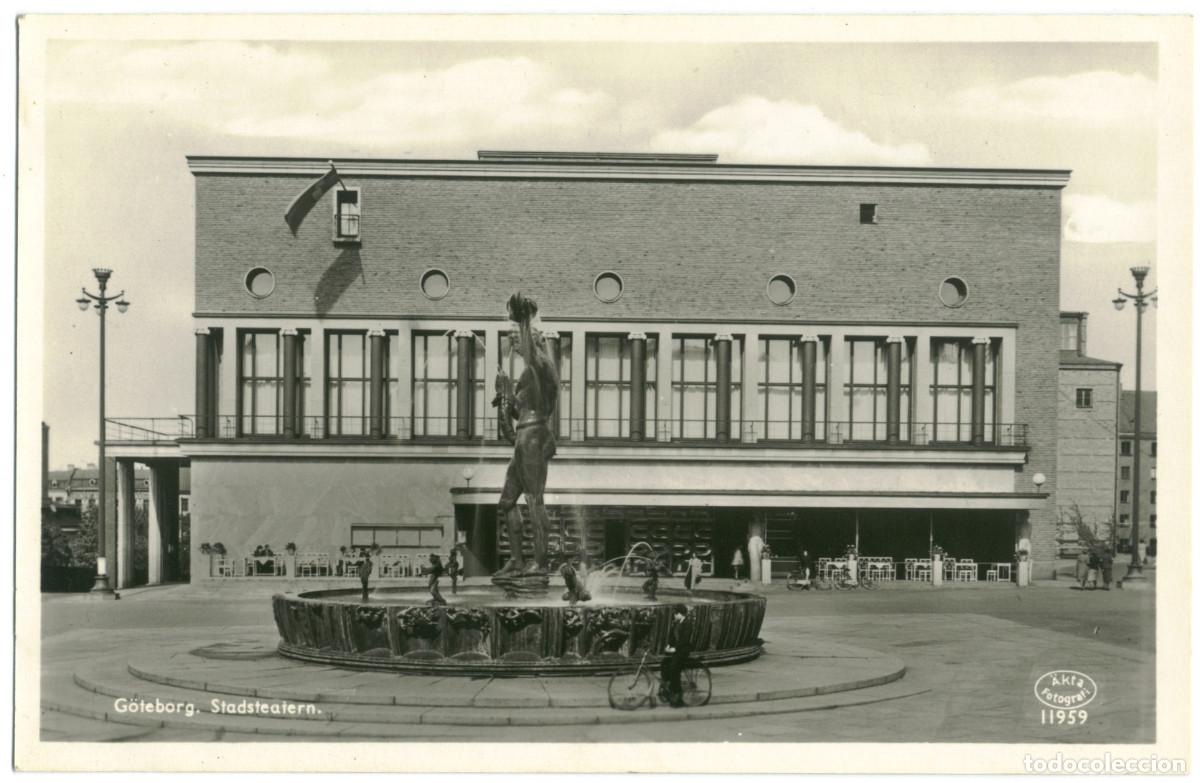Postales: G&Ouml;TEBORG_Stadsteatern_&Auml;kta; 11959 / Teatros Suecia