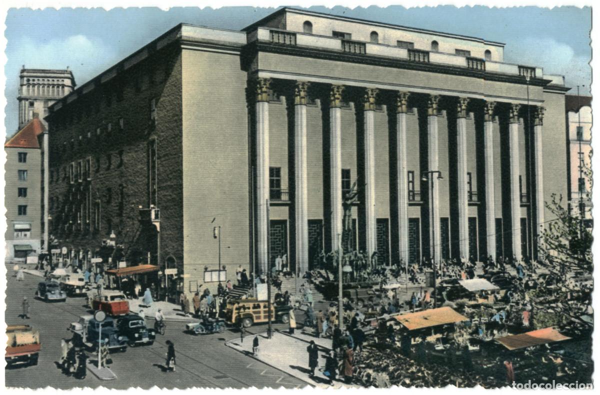 Postales: STOCKHOLM_Konserthuset_Grafisk Konst; 54-1 / Teatros Suecia