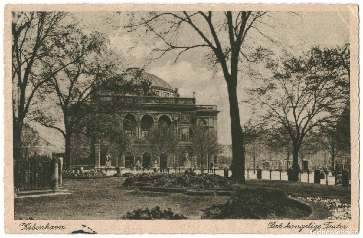 Postales: K&Oslash;BENHAVN_Kongelige Teater_Rudolf Olsens; 2 / Teatros Dinamarca