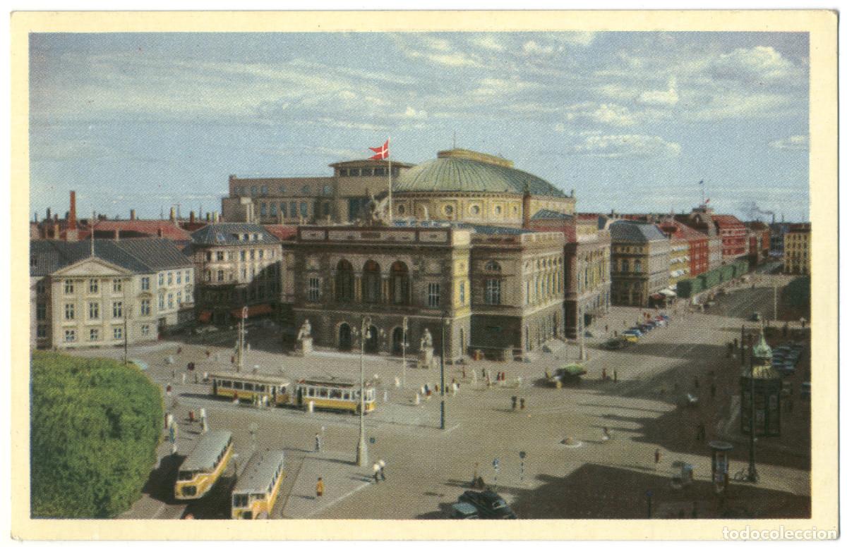 Postales: K&Oslash;BENHAVN_Kongelige Teater. The Royal Theatre_Wilkig & Landsbo; 1600-11 / Teatros Dinamarca