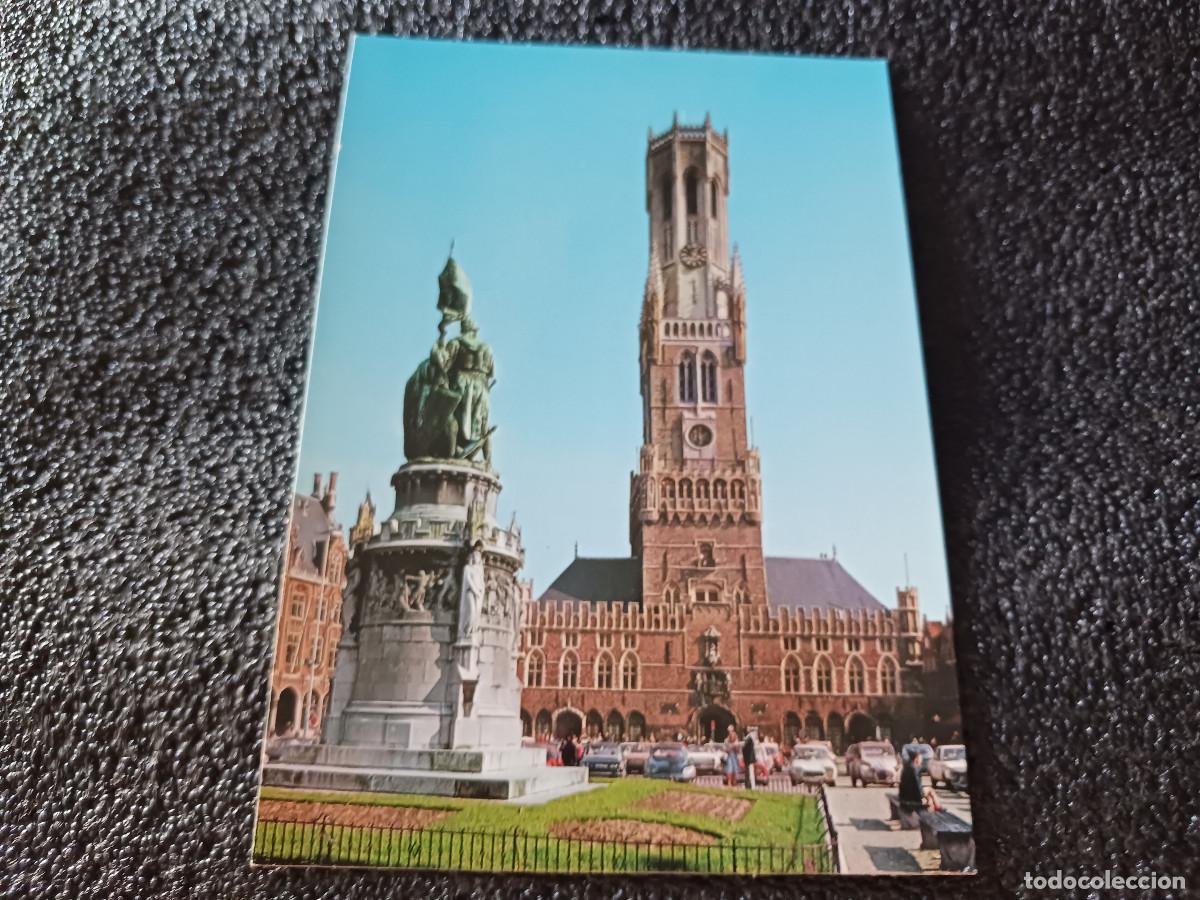 Postales: 5001 brugge, halletoren