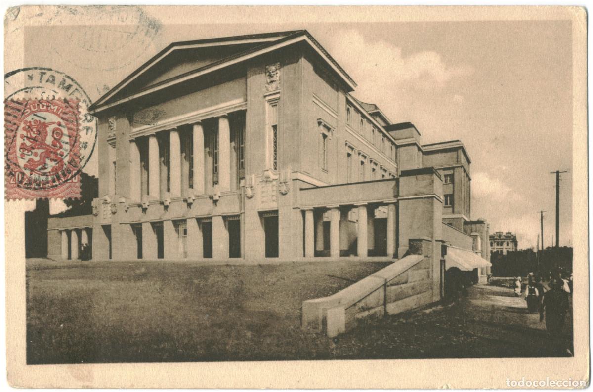 Postales: TAMPERE (Tammerfors)_Teatteritalo. Teaterhuset_Knackstedt; 13 / Teatros Finlandia