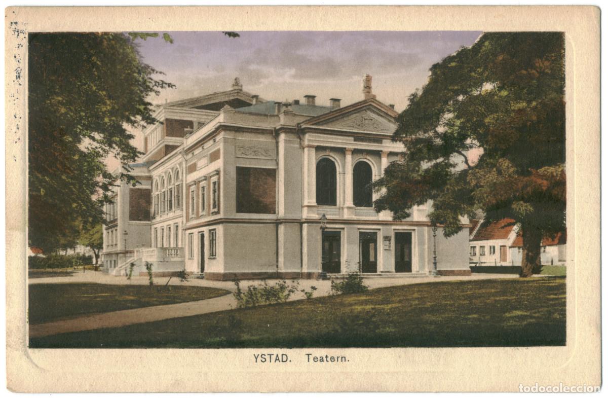 Postales: YSTAD_Teatern_Ilegible / Teatros Suecia