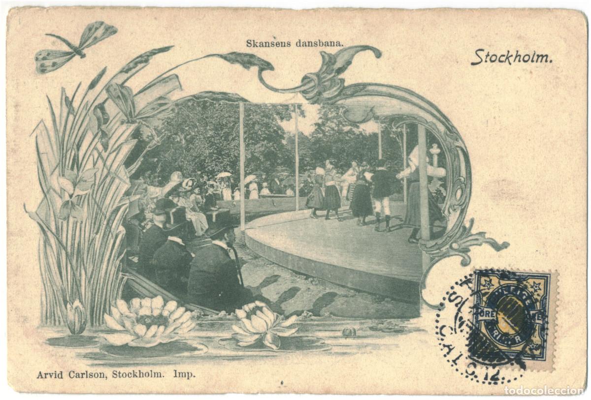 Postales: STOCKHOLM_Skansens Dansbana_Arvid Carlson / Teatros Suecia