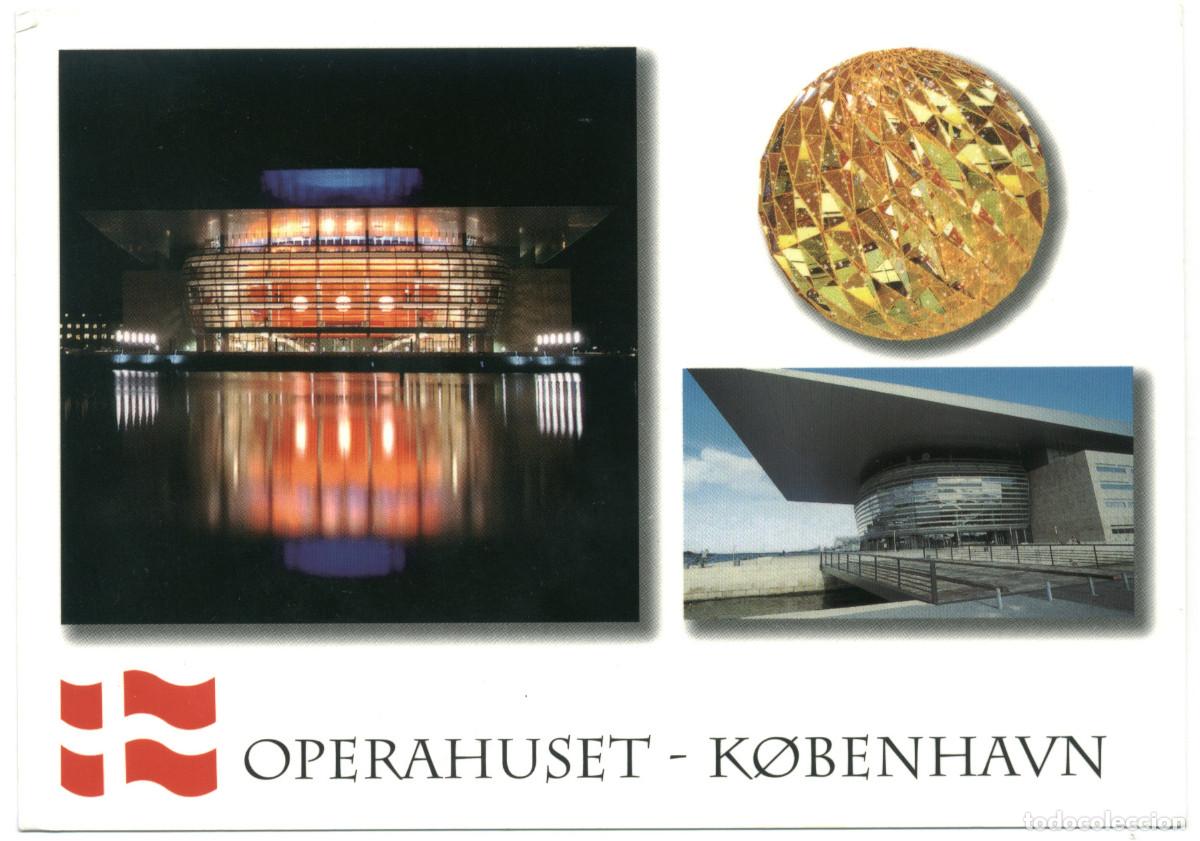 Postales: K&Oslash;BENHAVN_Operahuset_Trojaborgs / Teatros Dinamarca