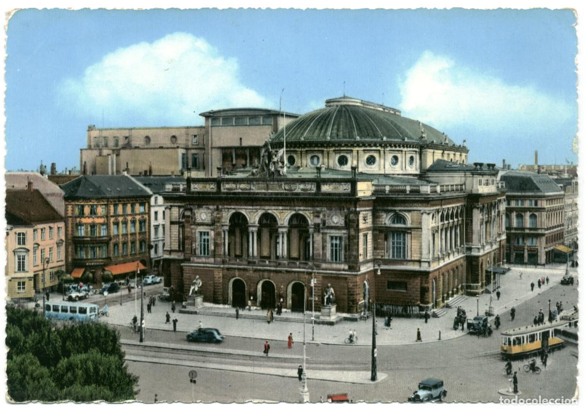 Postales: K&Oslash;BENHAVN_Kongelige Teater_Rudolf Olsen; 915 / Teatros Dinamarca