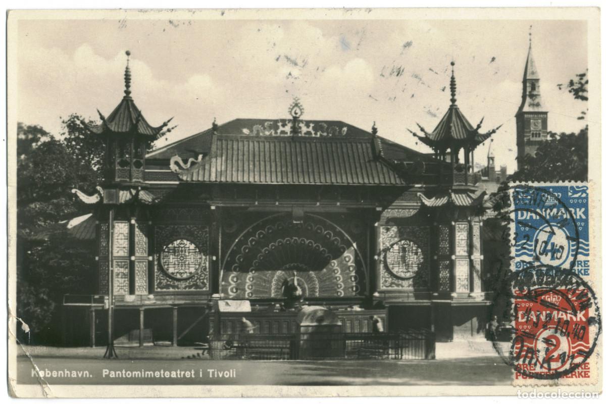 Postales: K&Oslash;BENHAVN_Pantomimeteatret i Tivoli_Rudolf Olsen; Photo Eneret; 328 / Teatros Dinamarca
