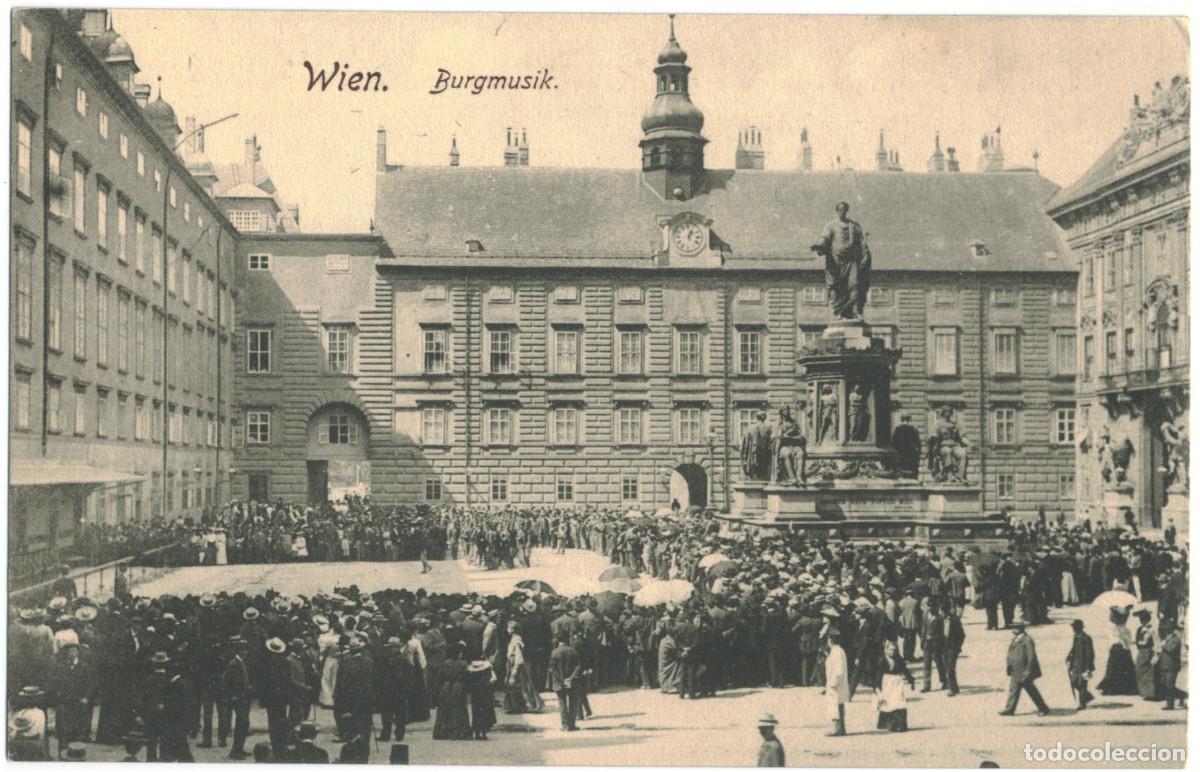 Postales: WIEN. Burgmusik_W&uuml;rthle & Sohn; 4563 / Teatros Austria