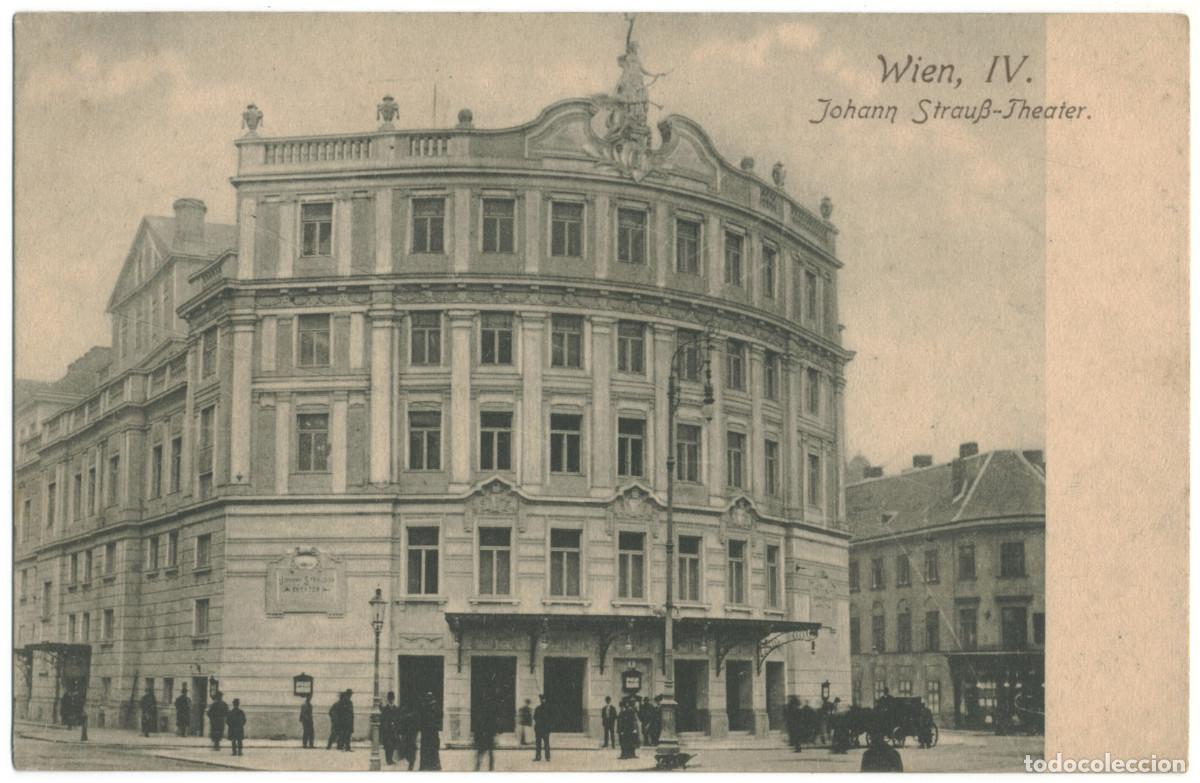 Postales: WIEN_Johann Strauss Theater_BKWI; 889 / Teatros Austria