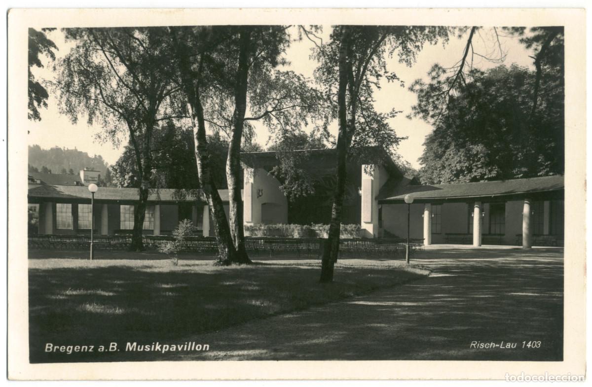 Postales: BREGENZ_Musikpavillon_Risch Lau; 1403 / Teatros Austria